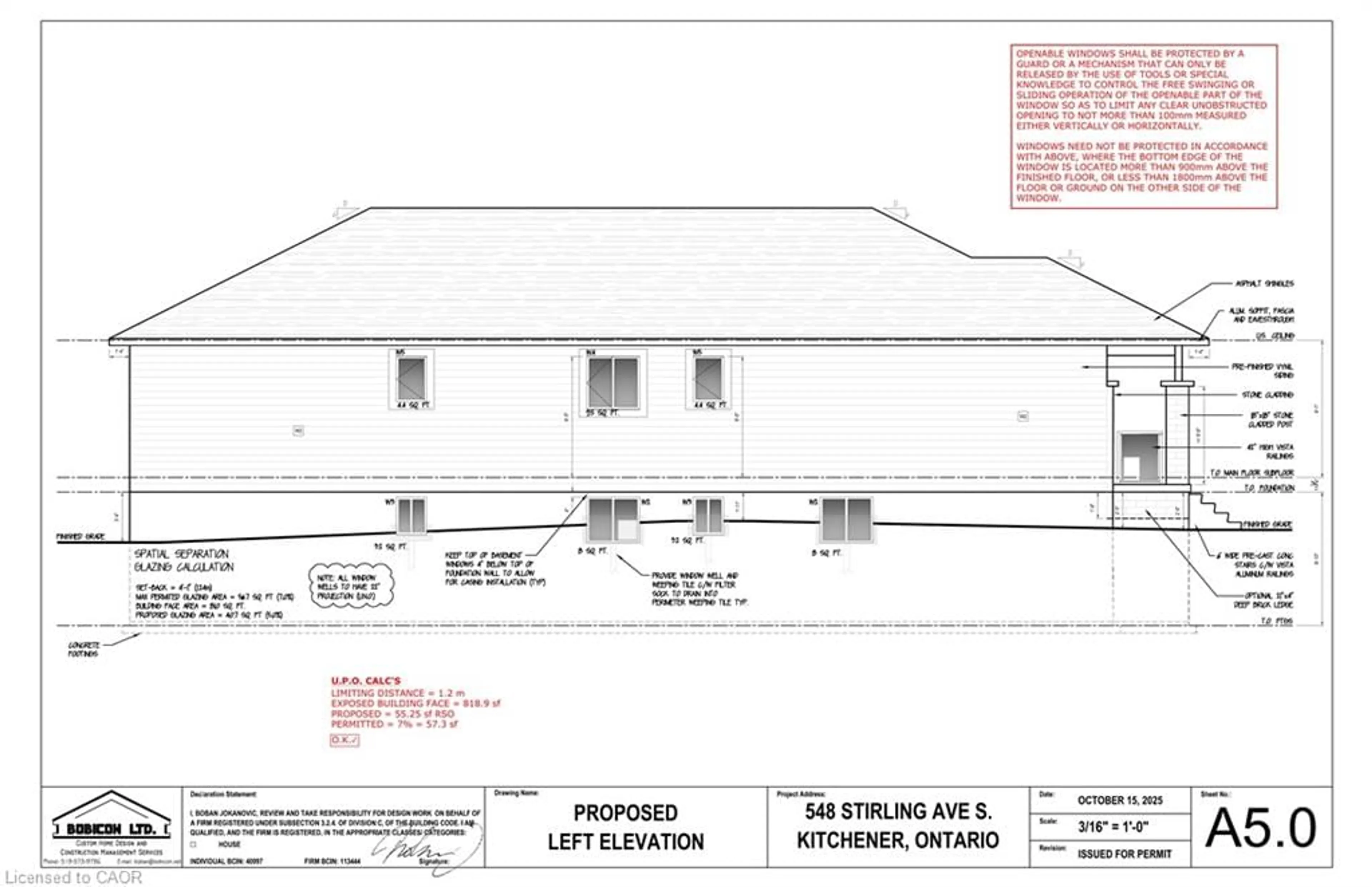 Floor plan for 548 Stirling Ave, Kitchener Ontario N2M 3J6