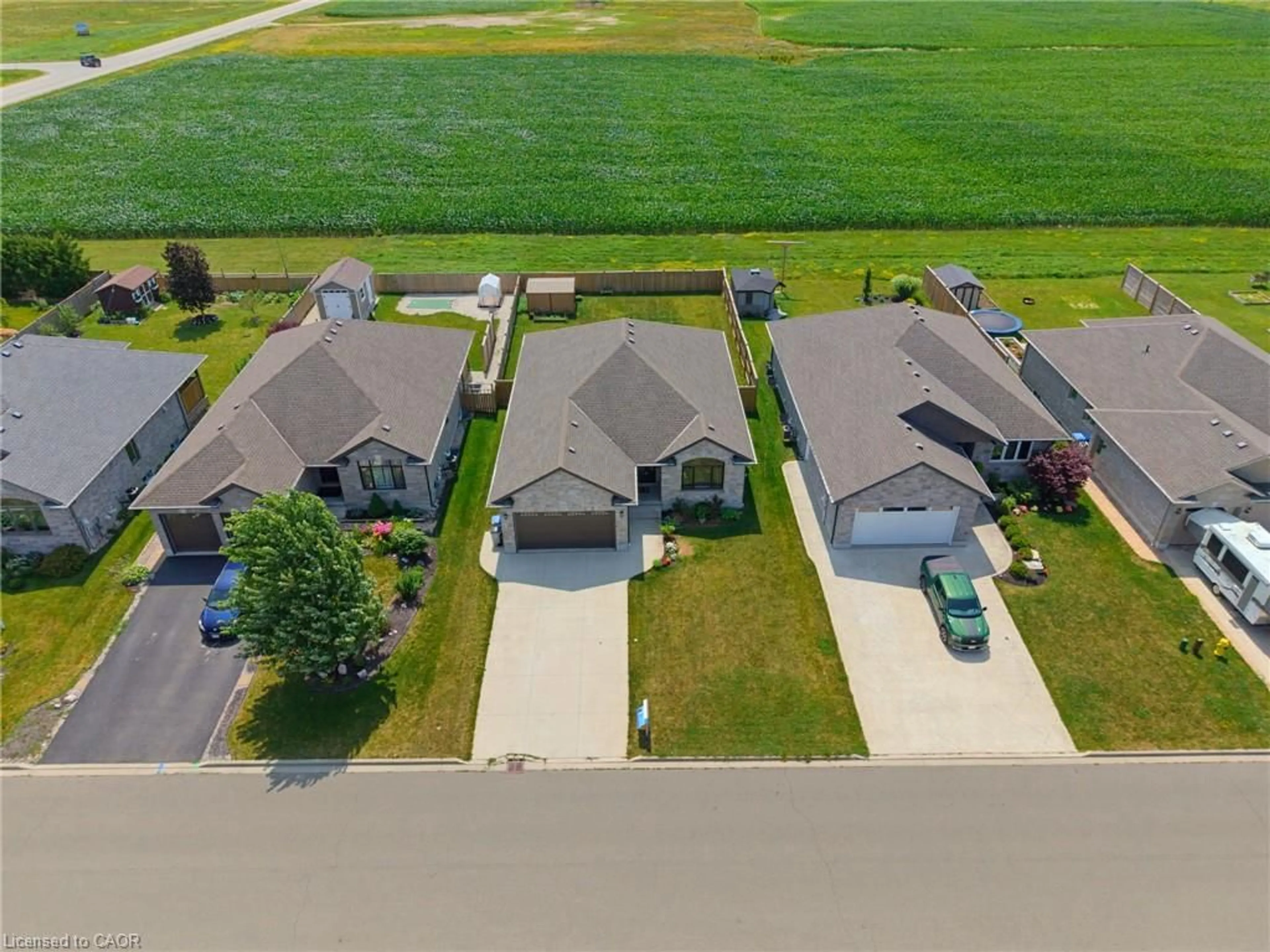 A pic from outside/outdoor area/front of a property/back of a property/a pic from drone, street for 200 Krotz St, Listowel Ontario N4W 0E1