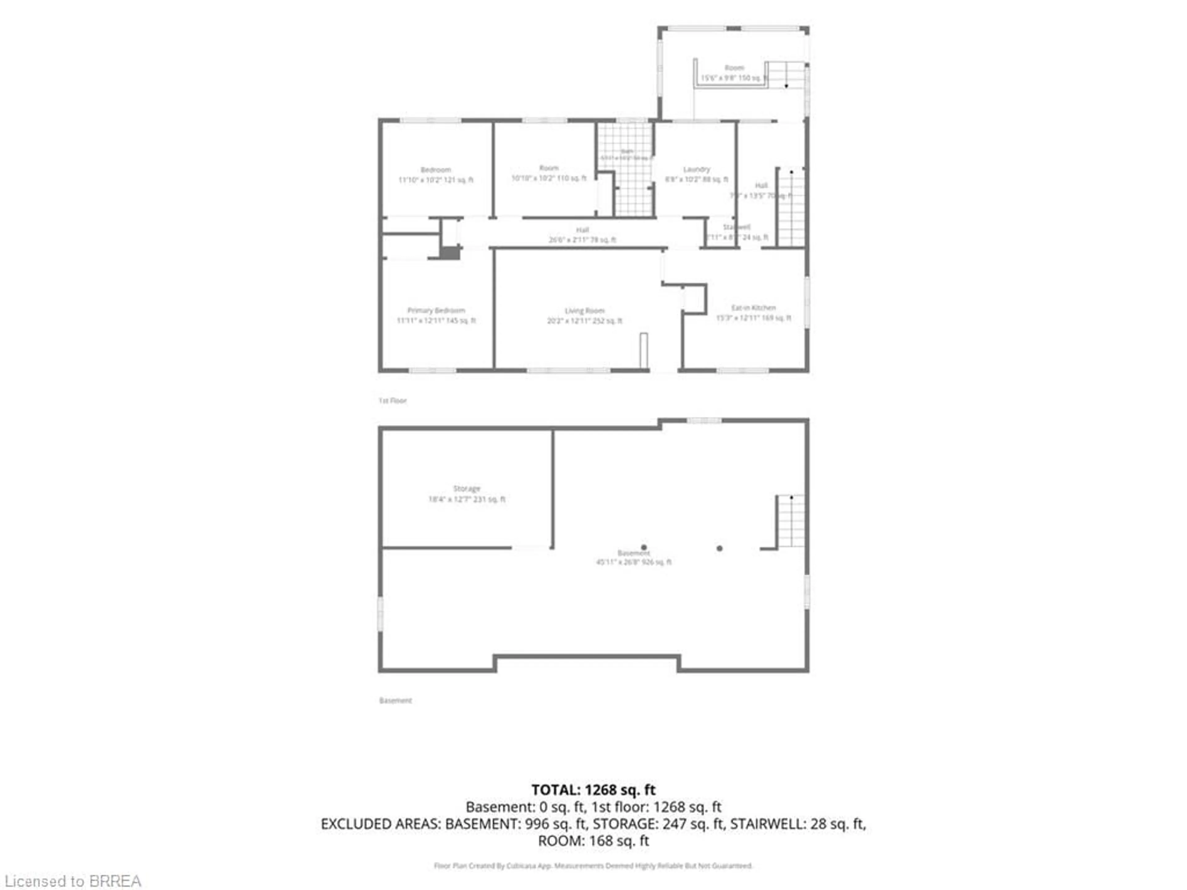 Floor plan for 82 Salt Springs Church Rd, Brantford Ontario N3T 5L9