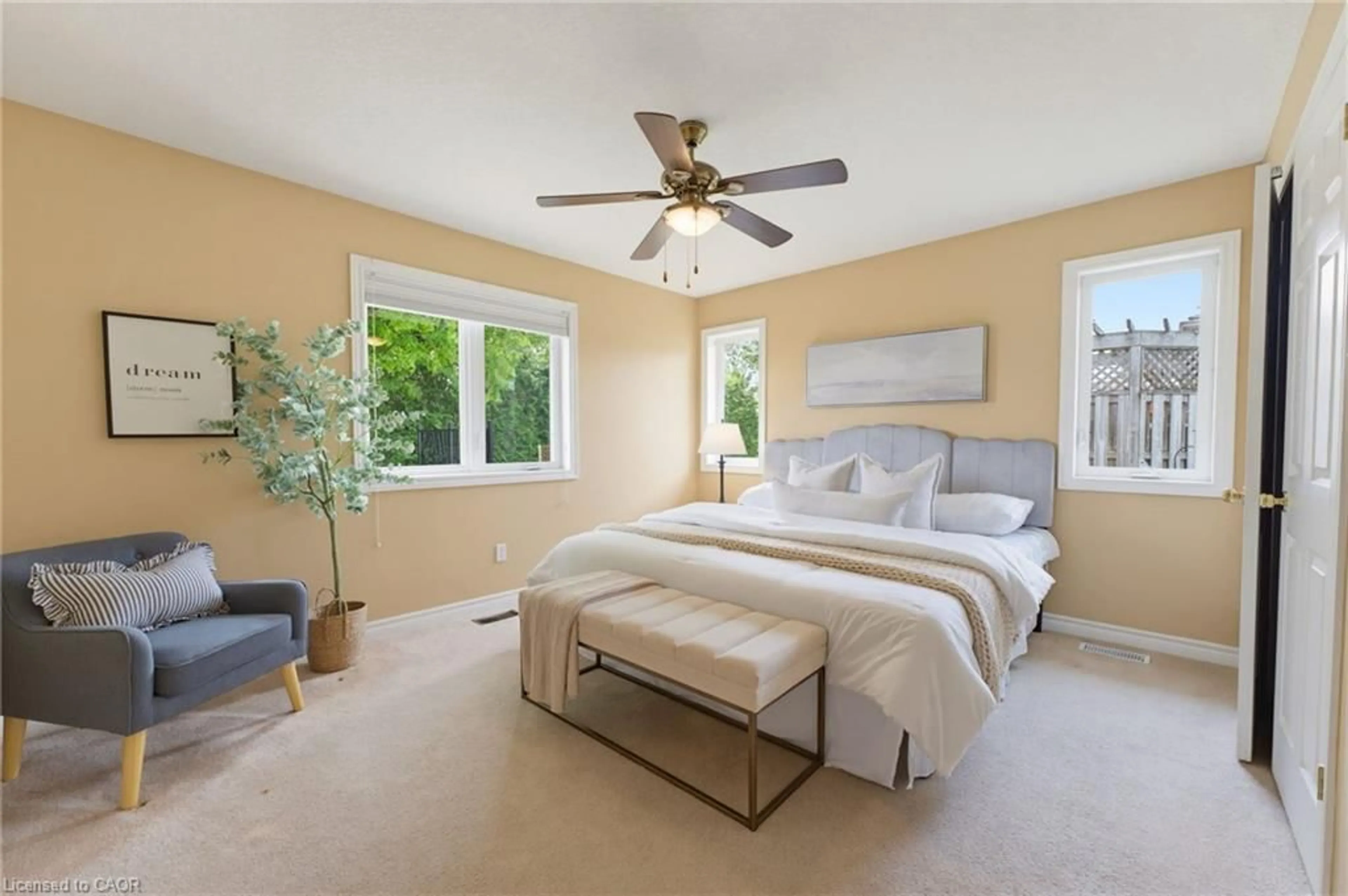 Bedroom with bed, unknown for 906 Baker Ave, Listowel Ontario N4W 3V7