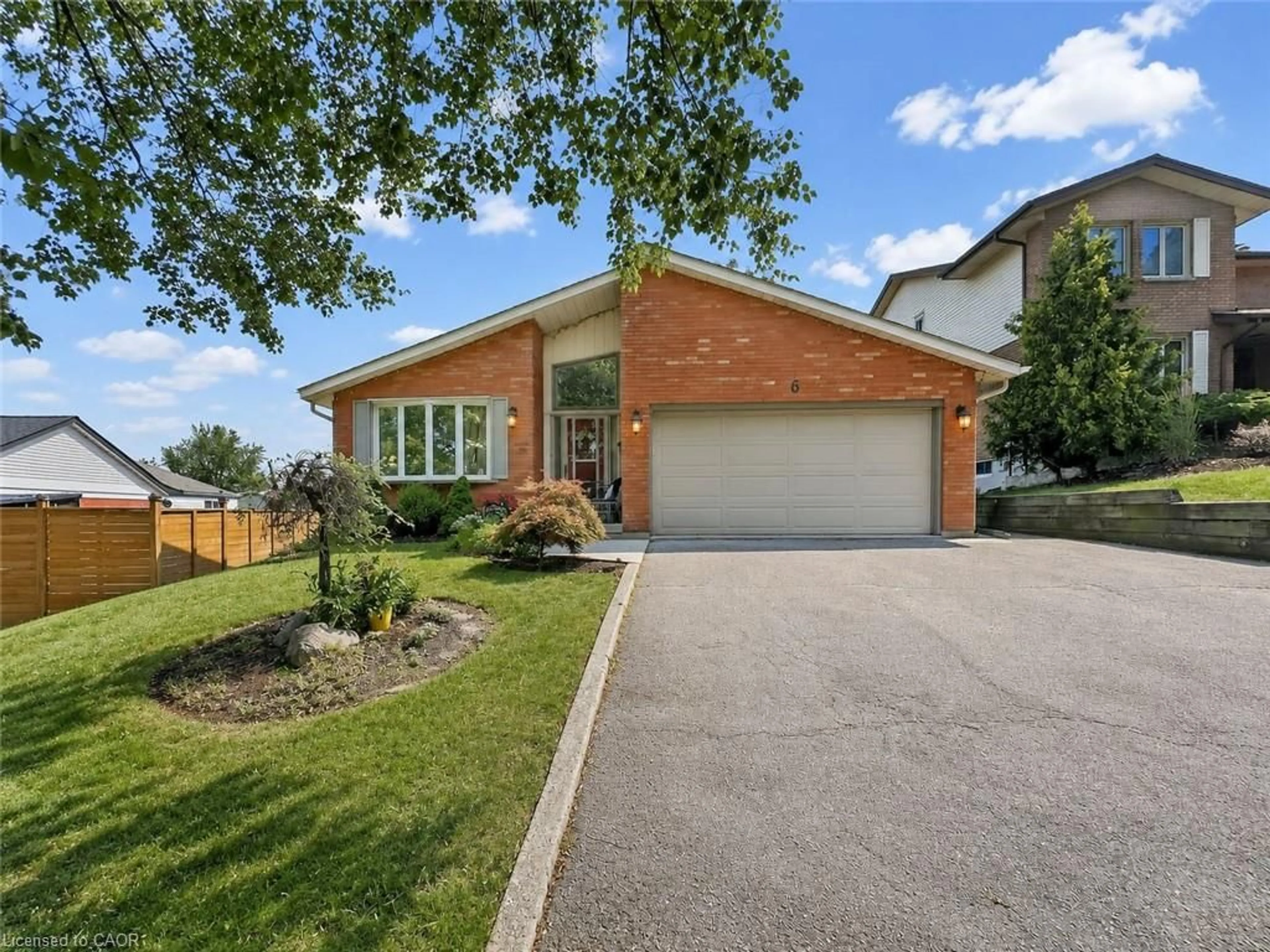 Home with brick exterior material, street for 6 Lanark Cres, Kitchener Ontario N2N 2R1