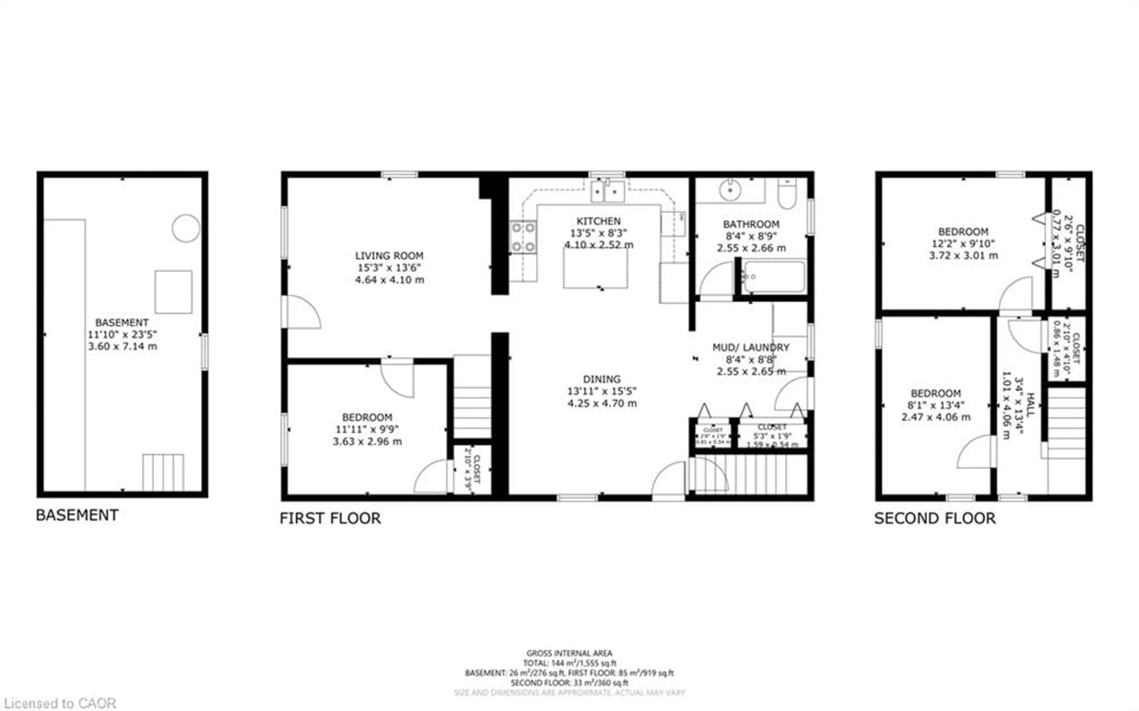 Floor plan for 79 Mechanic St, Waterford Ontario N0E 1Y0