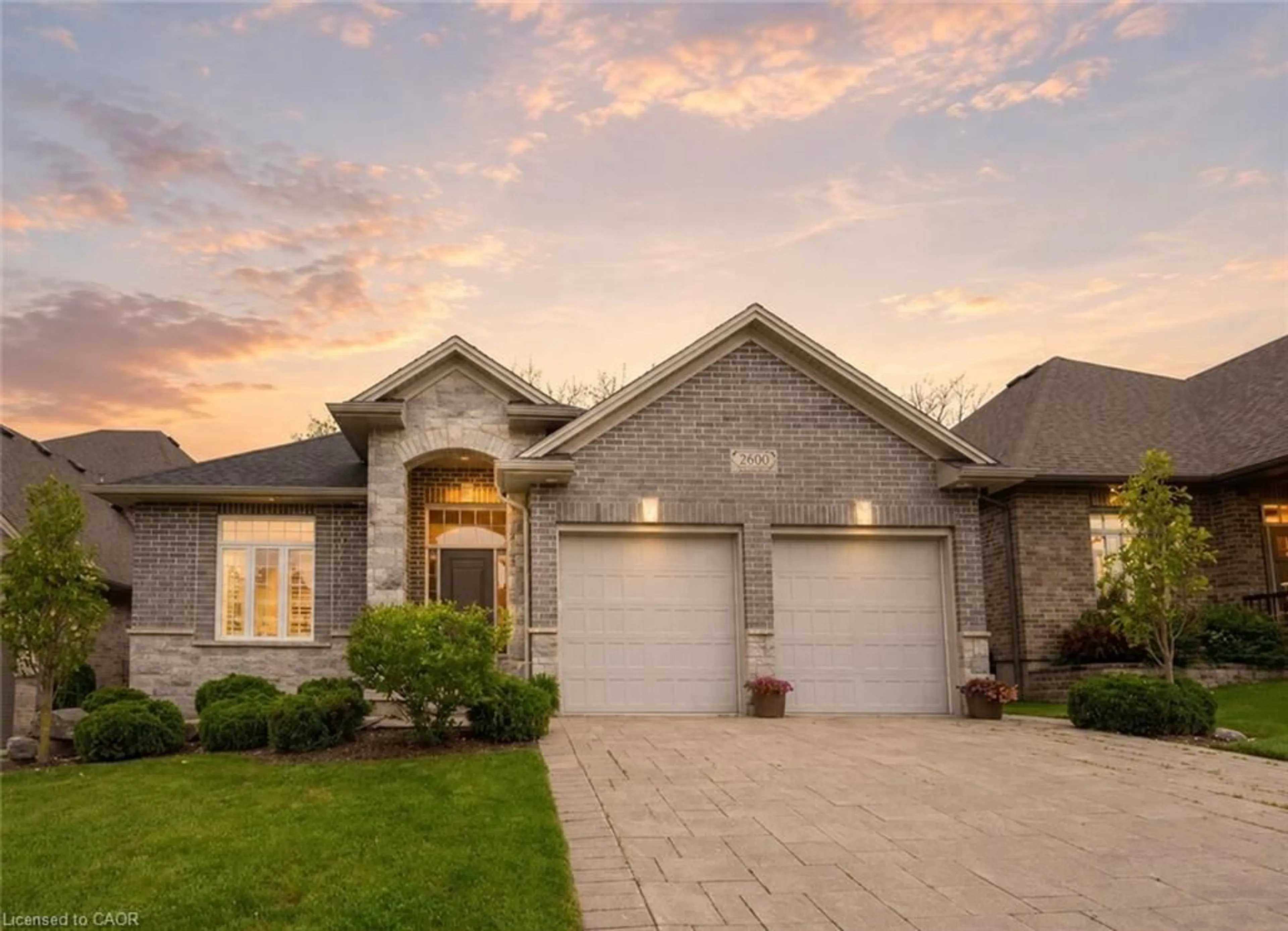 Home with brick exterior material, street for 2800 Sheffield Pl, London Ontario N6M 0E5