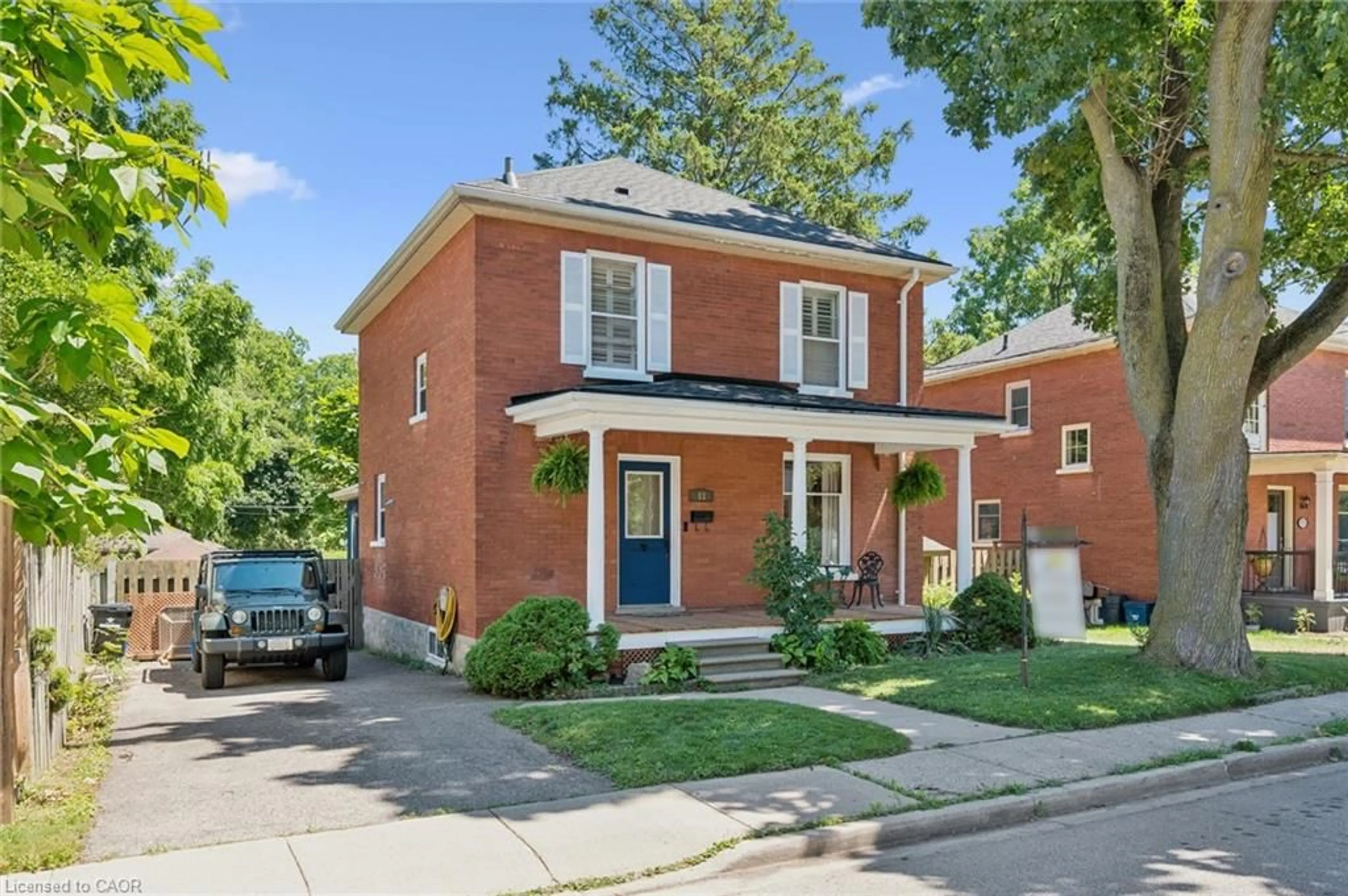 Home with brick exterior material, street for 81 Aberdeen Rd, Cambridge Ontario N1S 2X8