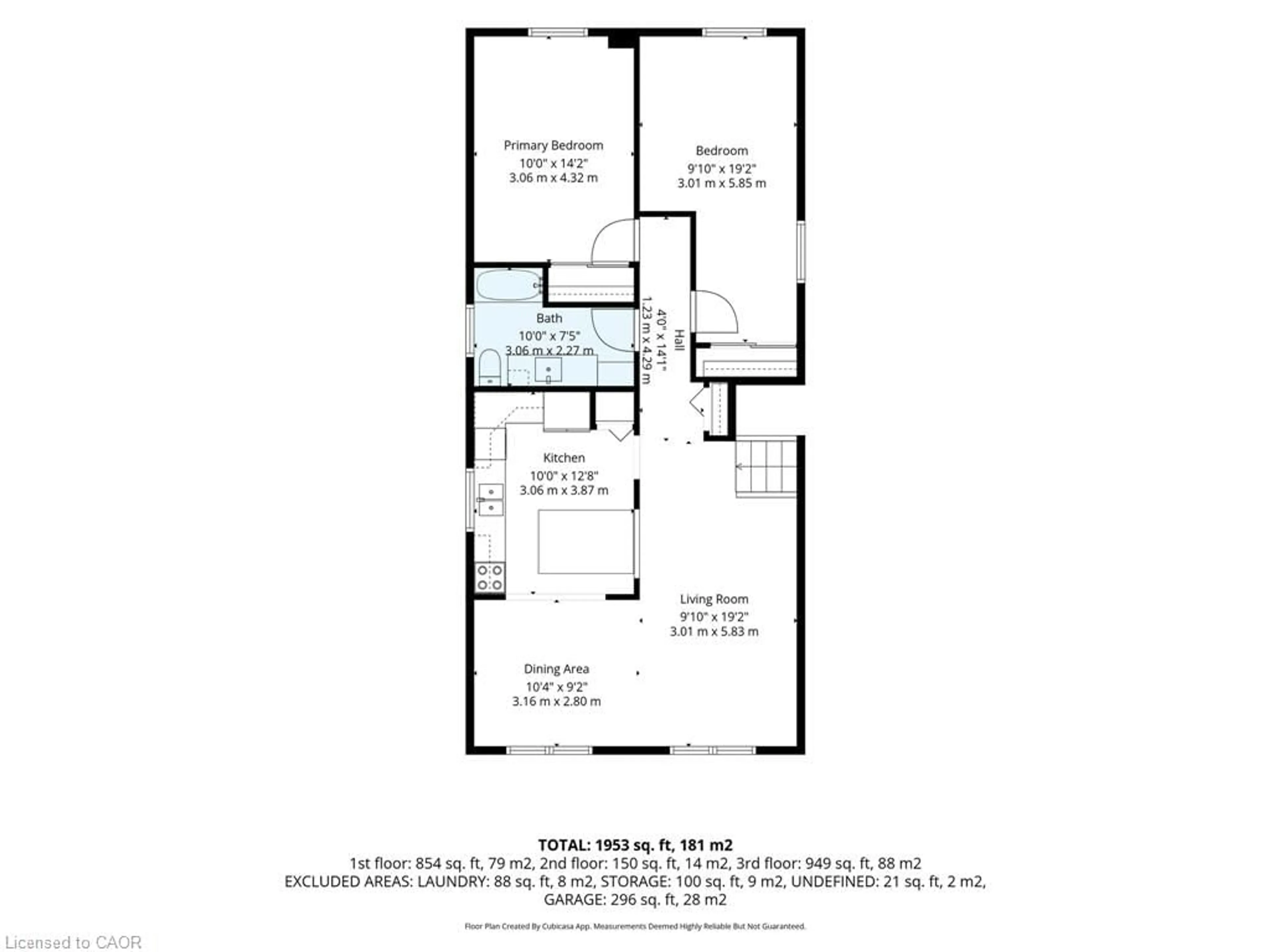 Floor plan for 24 Edward Ave, St. George Ontario N0E 1N0
