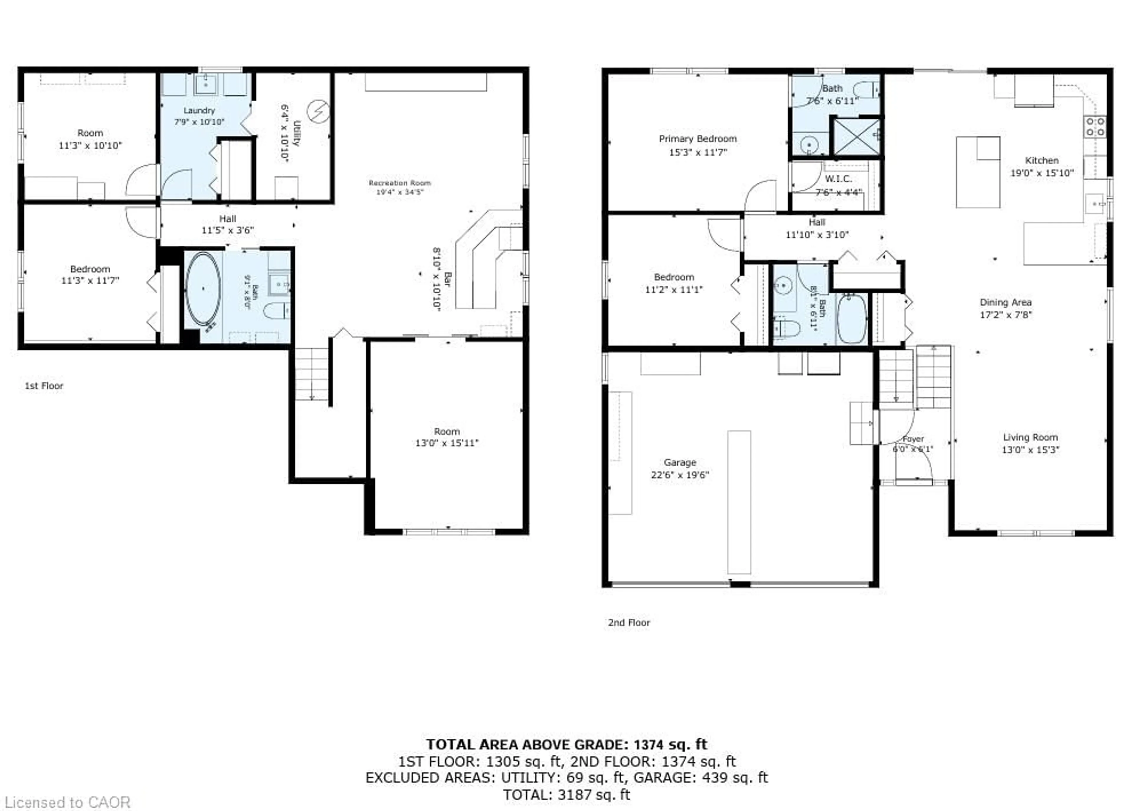 Floor plan for 38 Tan Ave, Waterford Ontario N0E 1Y0