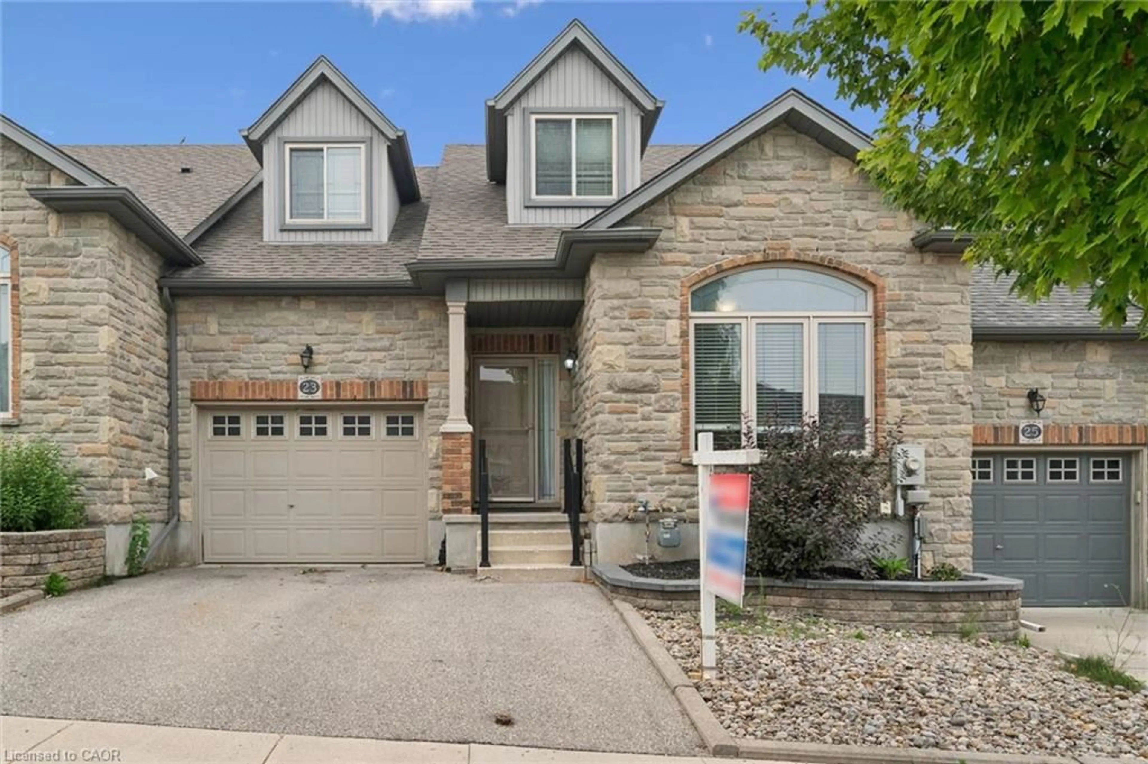 Home with brick exterior material, street for 23 Knack Lane, Cambridge Ontario N1R 8P7