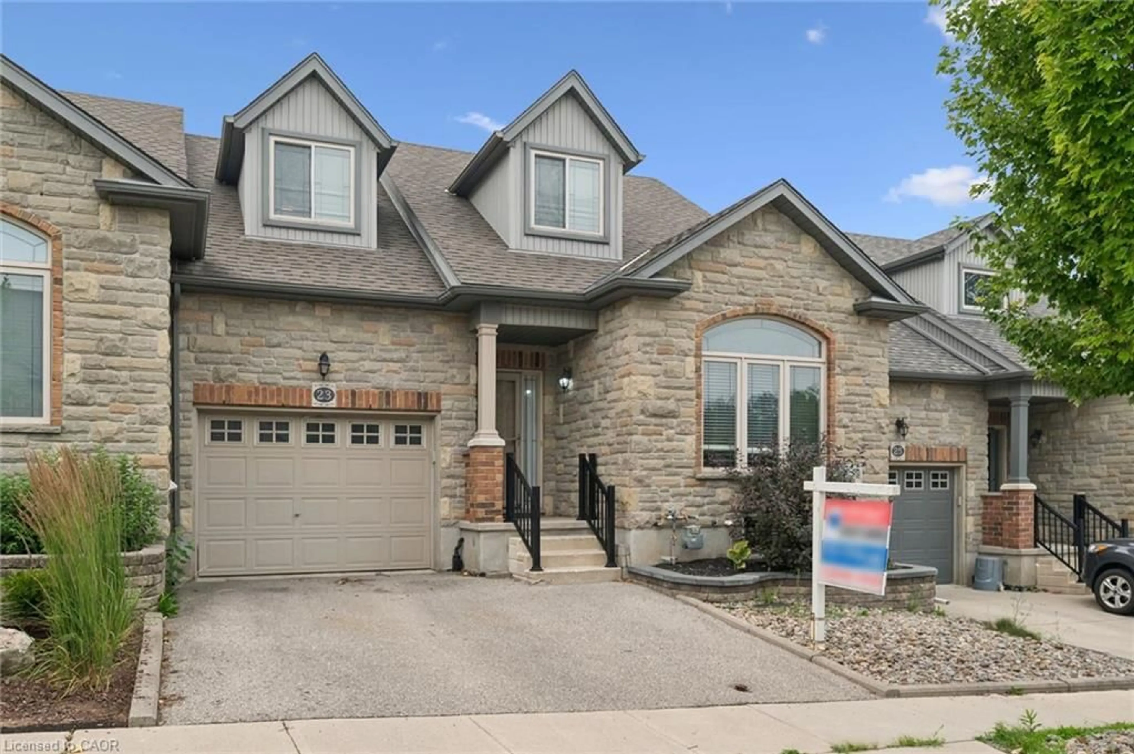 Home with brick exterior material, street for 23 Knack Lane, Cambridge Ontario N1R 8P7