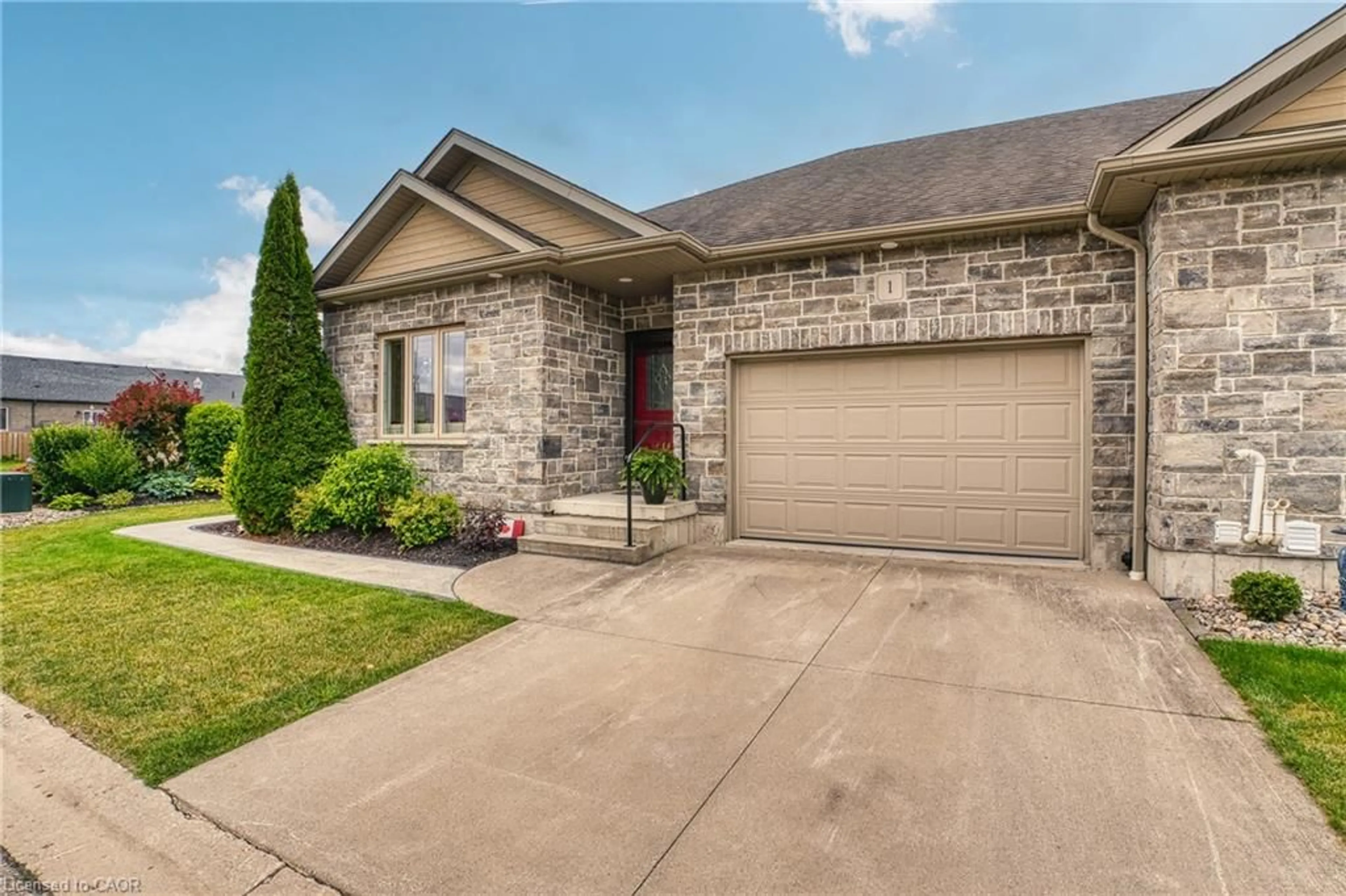 Home with brick exterior material, street for 855 Wallace Ave #1, Listowel Ontario N4W 0C6