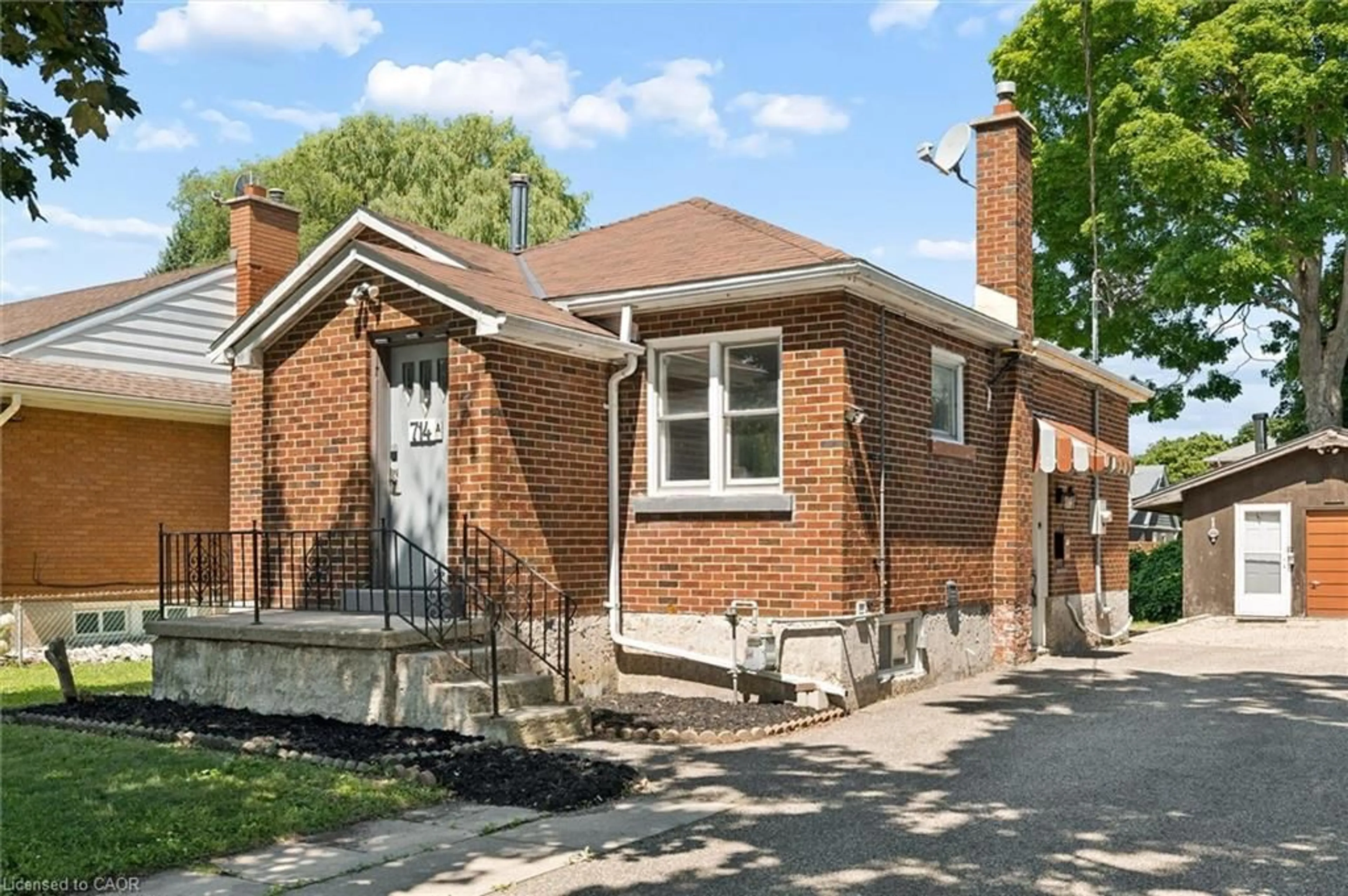 Home with brick exterior material, street for 714 Frederick St, Kitchener Ontario N2B 2B2