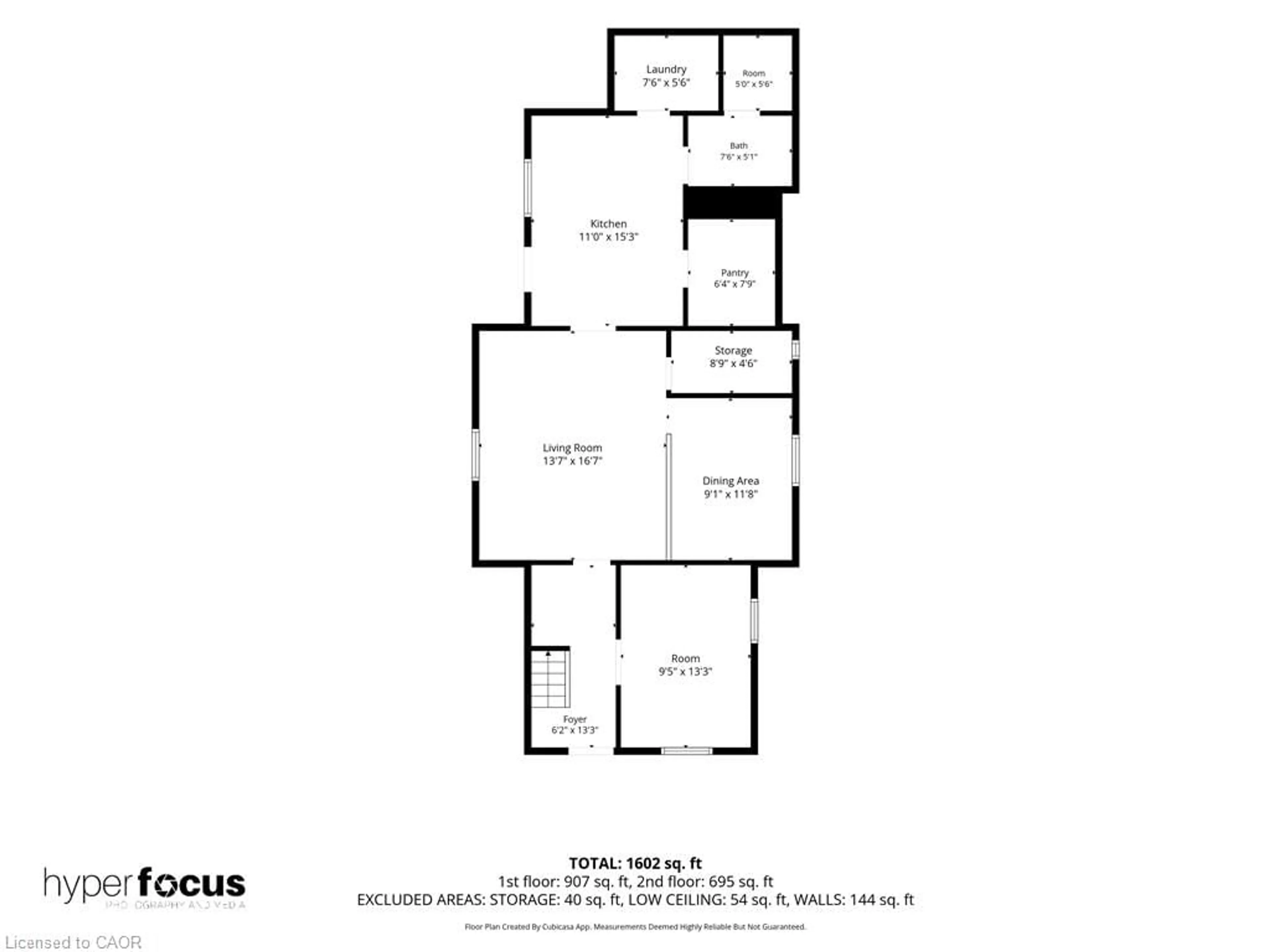 Floor plan for 95 King St, Hagersville Ontario N0A 1H0