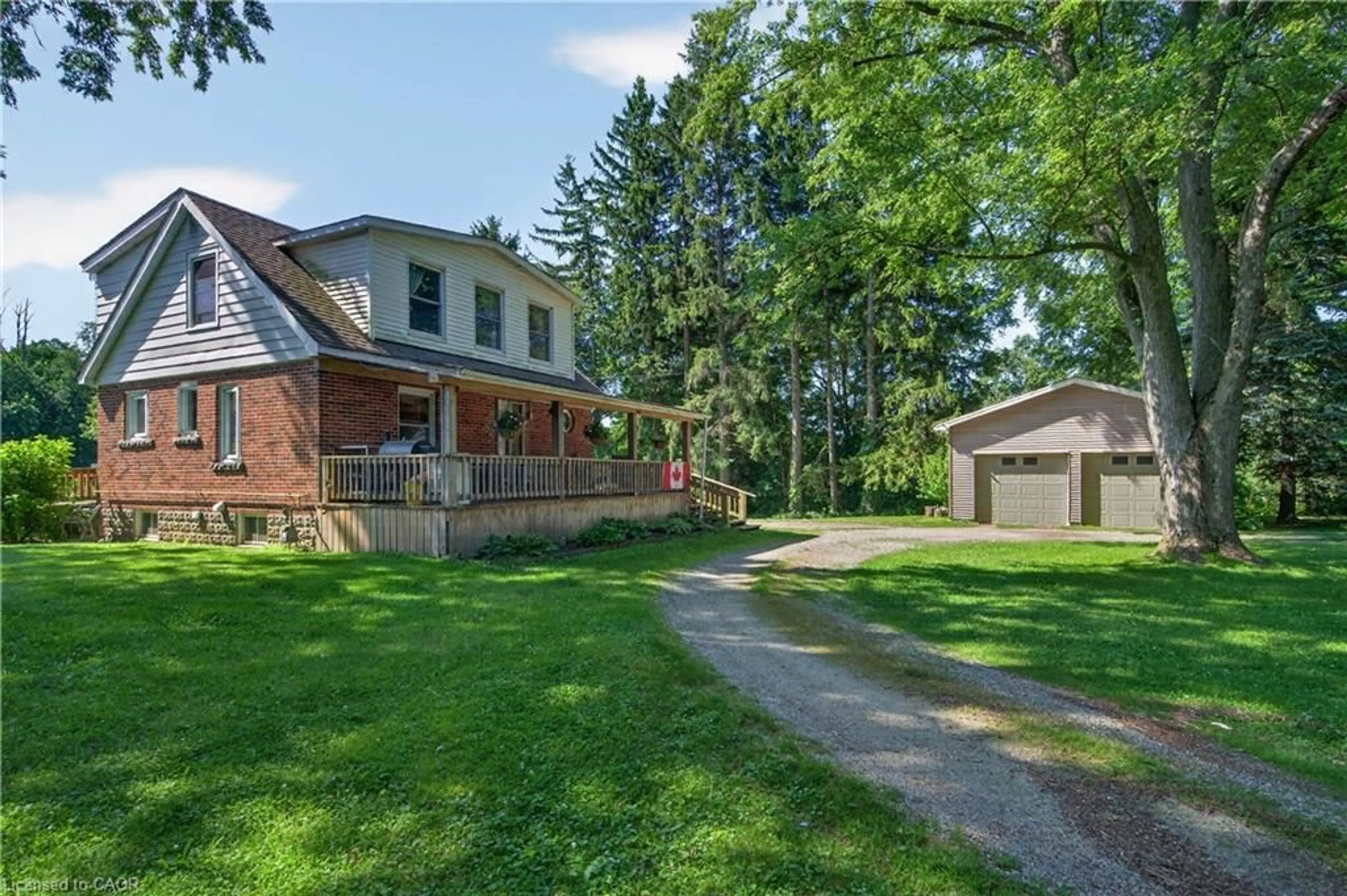 A pic from outside/outdoor area/front of a property/back of a property/a pic from drone, street for 162 5th Conc Rd, Flamborough Ontario L0R 2H1