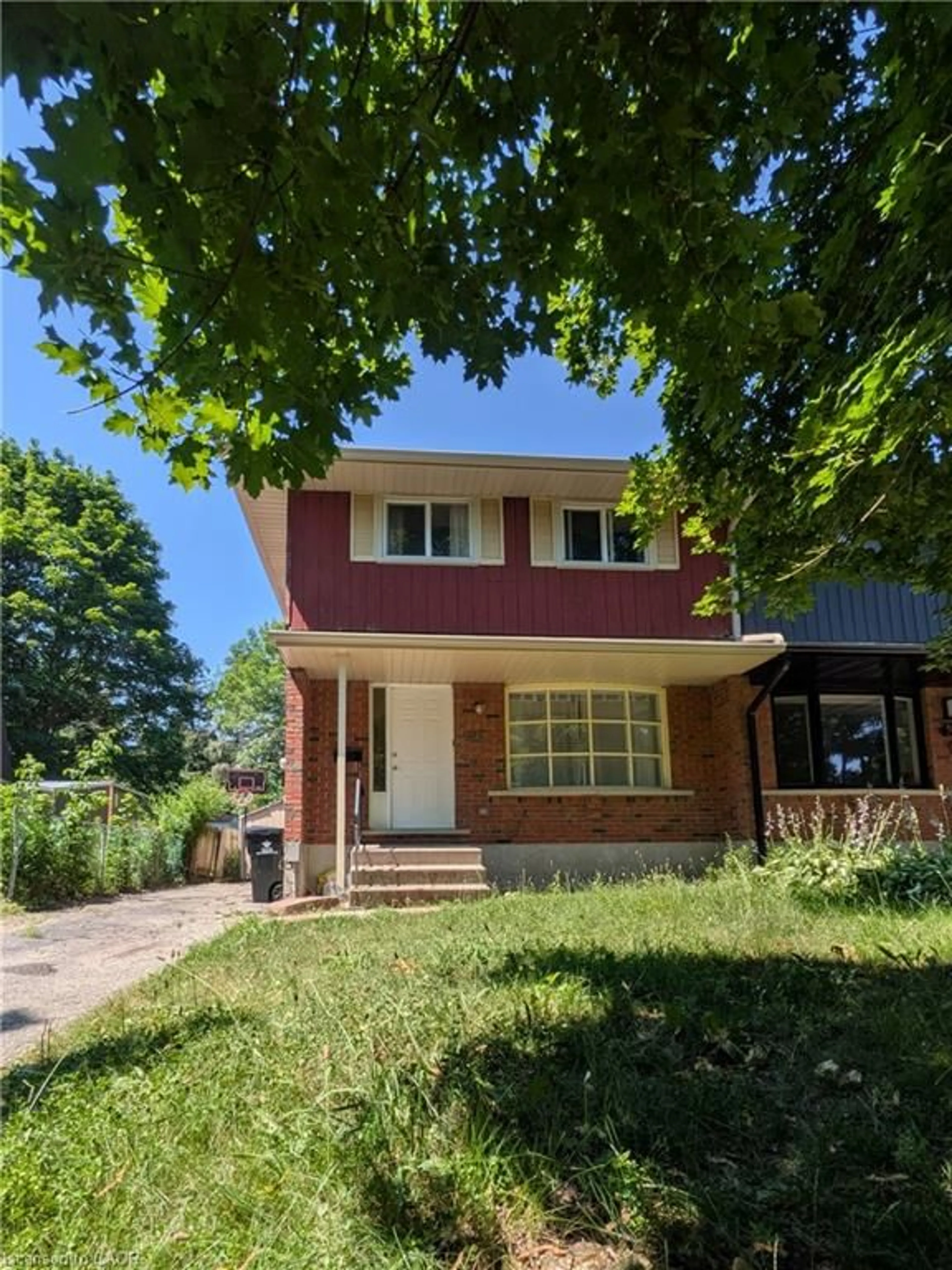 Home with brick exterior material, street for 435A Midwood Cres, Waterloo Ontario N2L 5N4