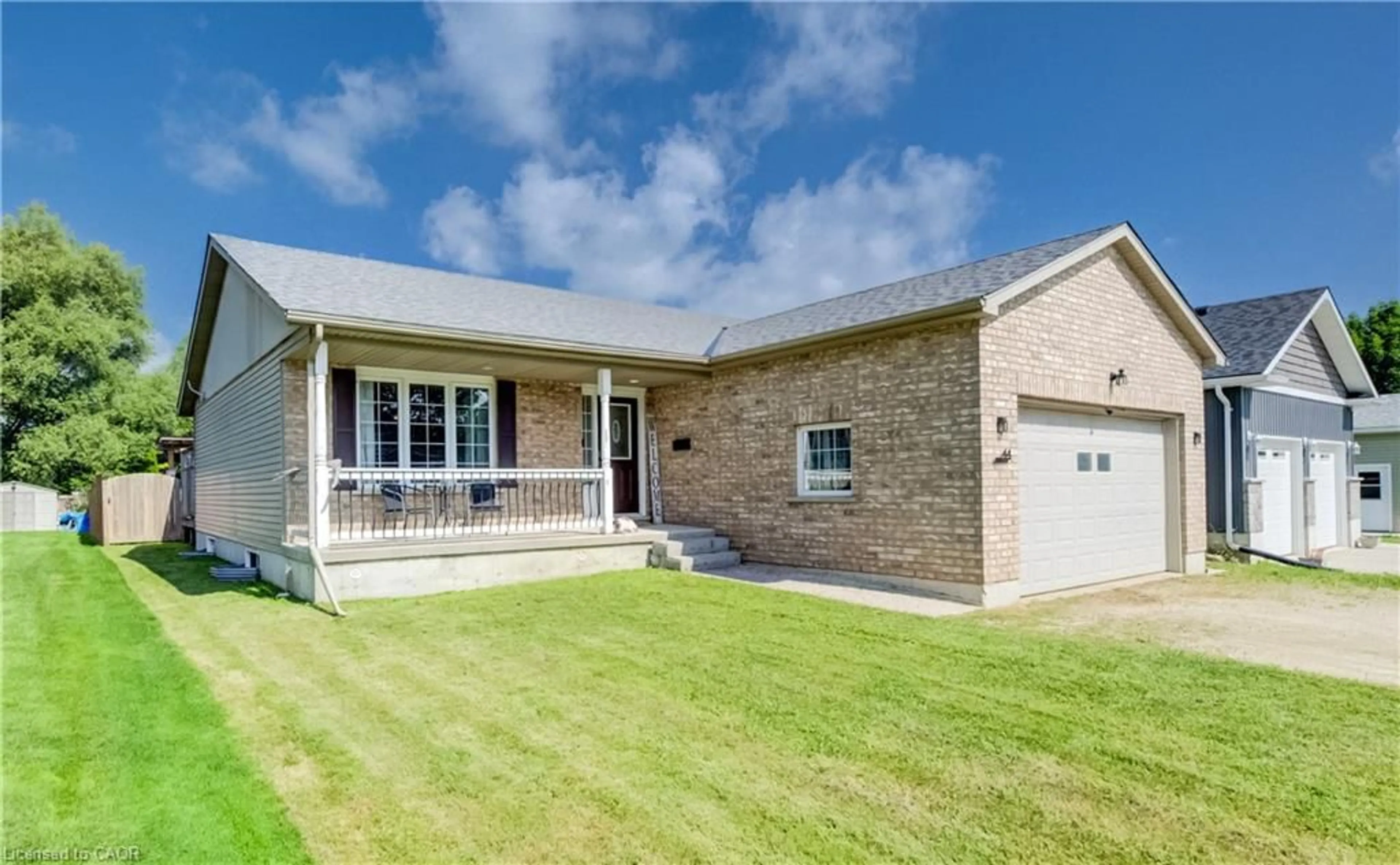 Home with brick exterior material, street for 44 Geddes St, Clifford Ontario N0G 1M0