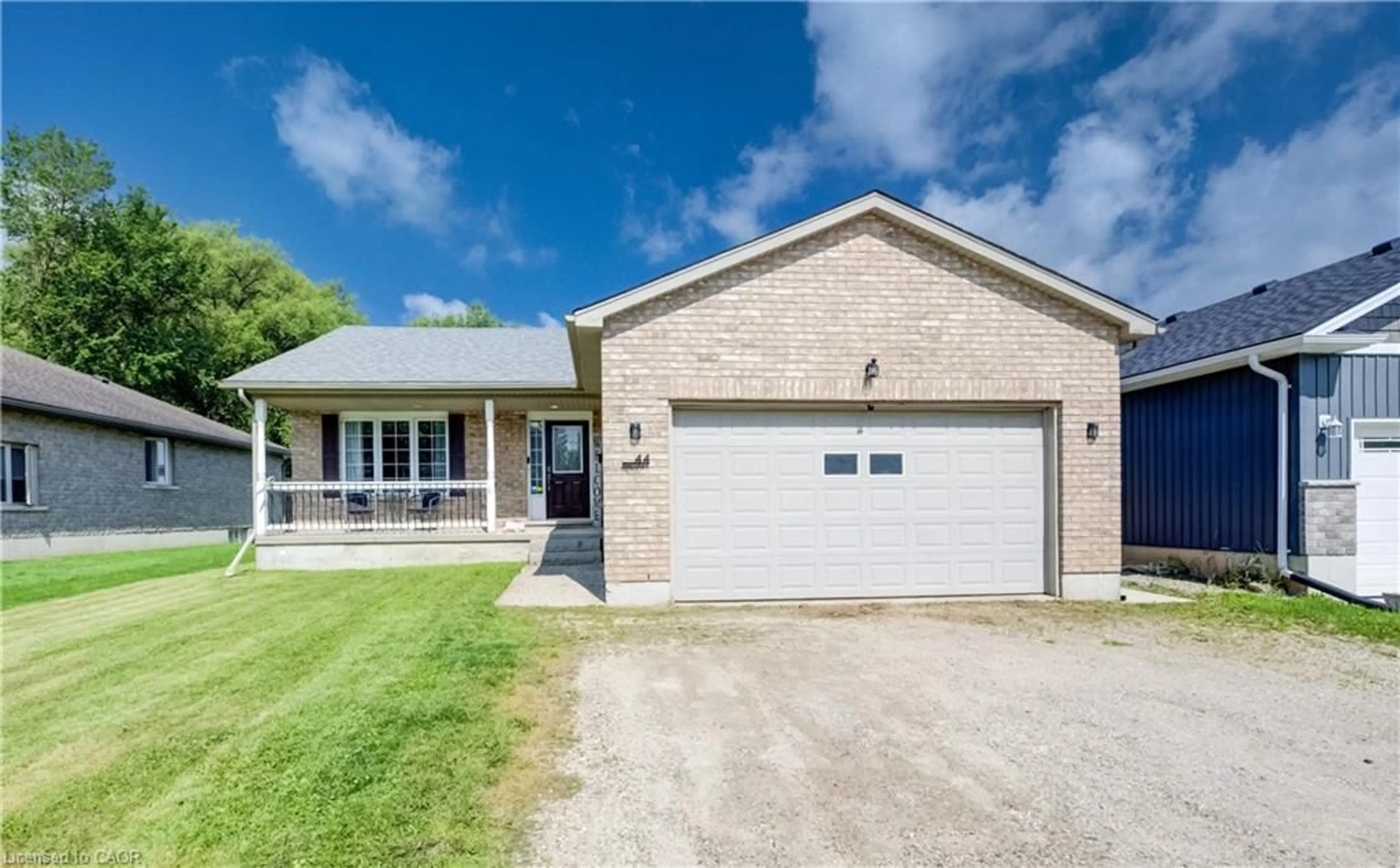 Home with brick exterior material, street for 44 Geddes St, Clifford Ontario N0G 1M0