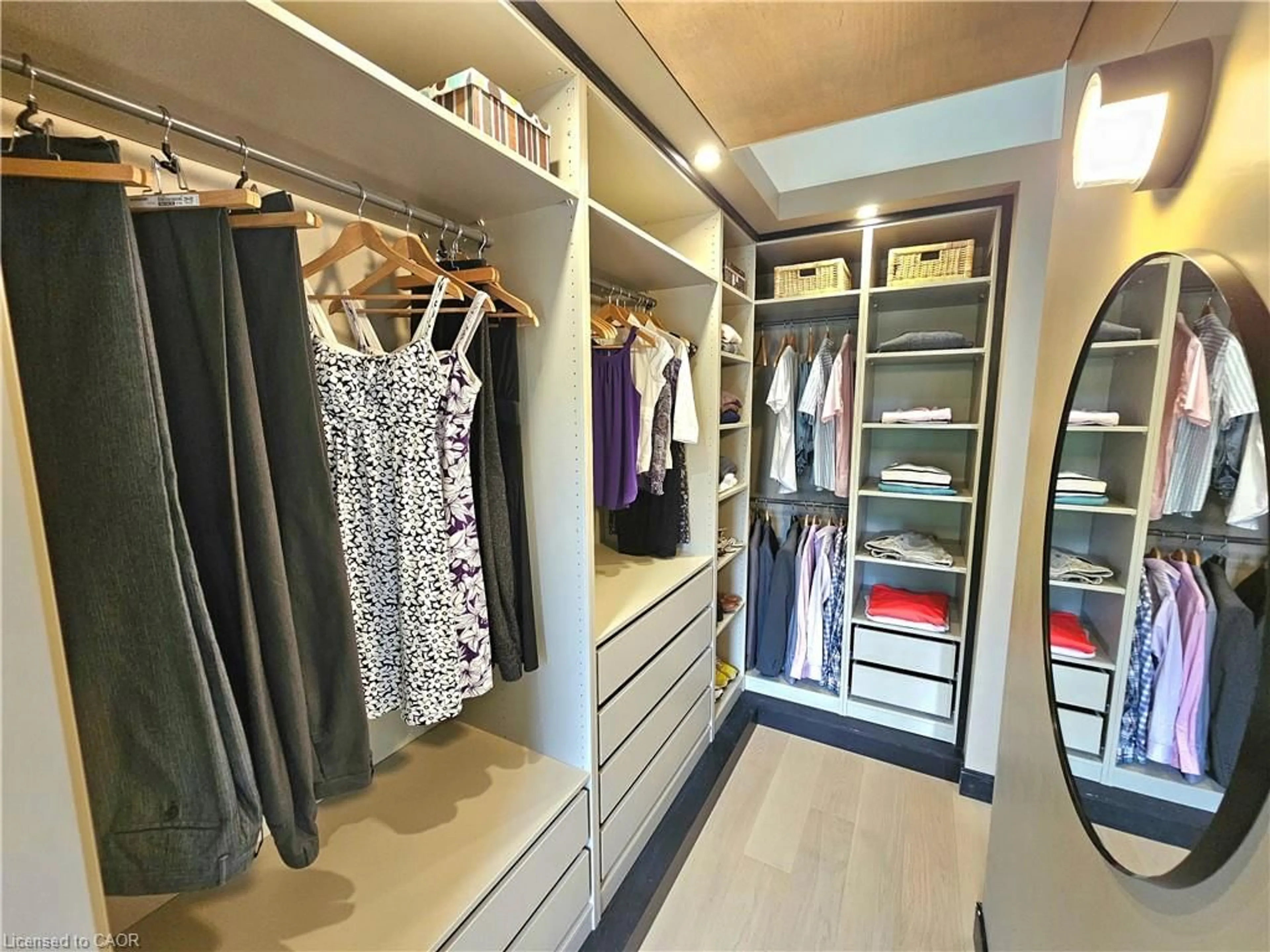 Storage room or clothes room or walk-in closet for 18 Alanson St, Hamilton Ontario L8N 1W5