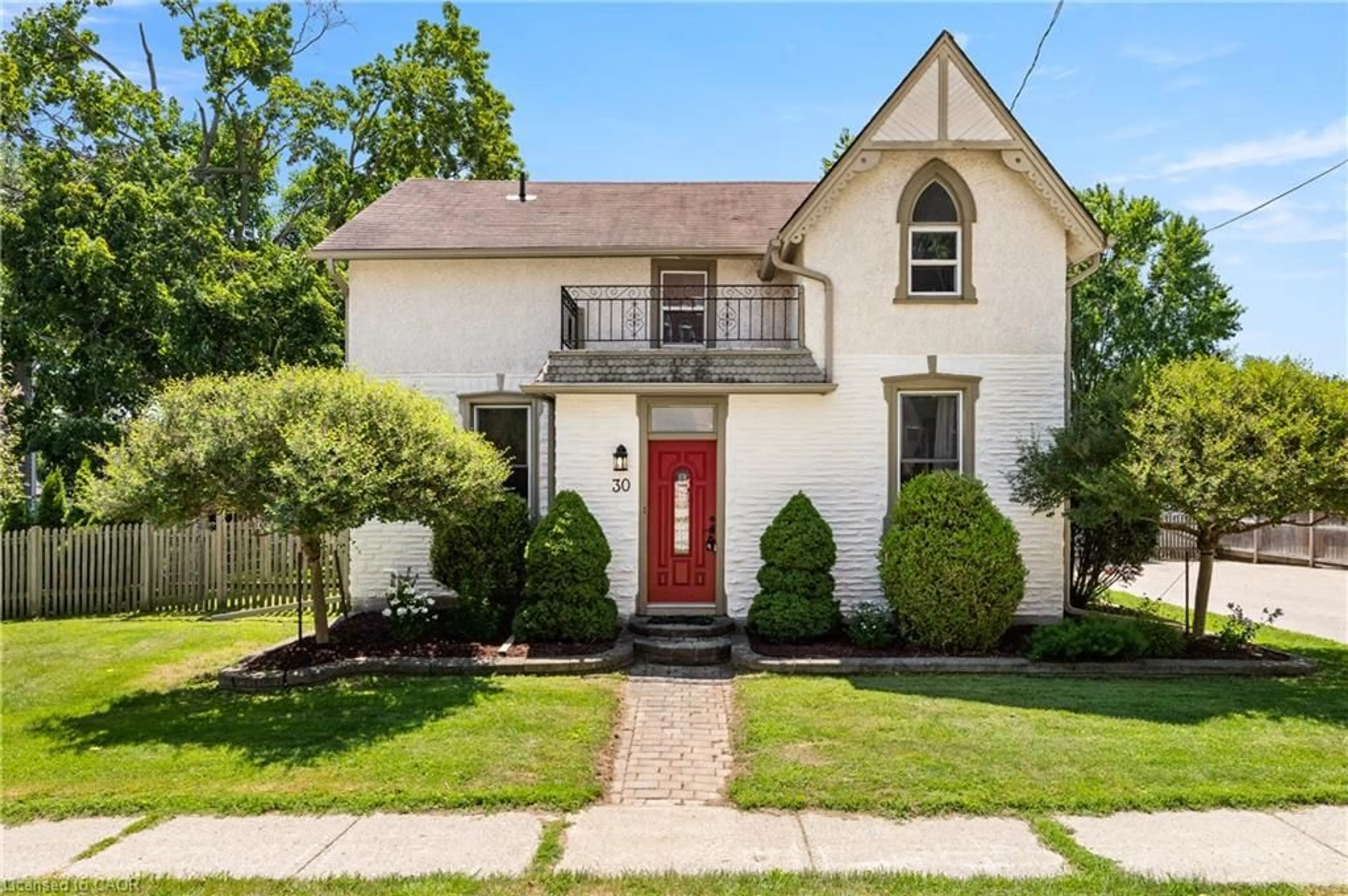 Home with brick exterior material, street for 30 John St, Bright Ontario N0J 1B0