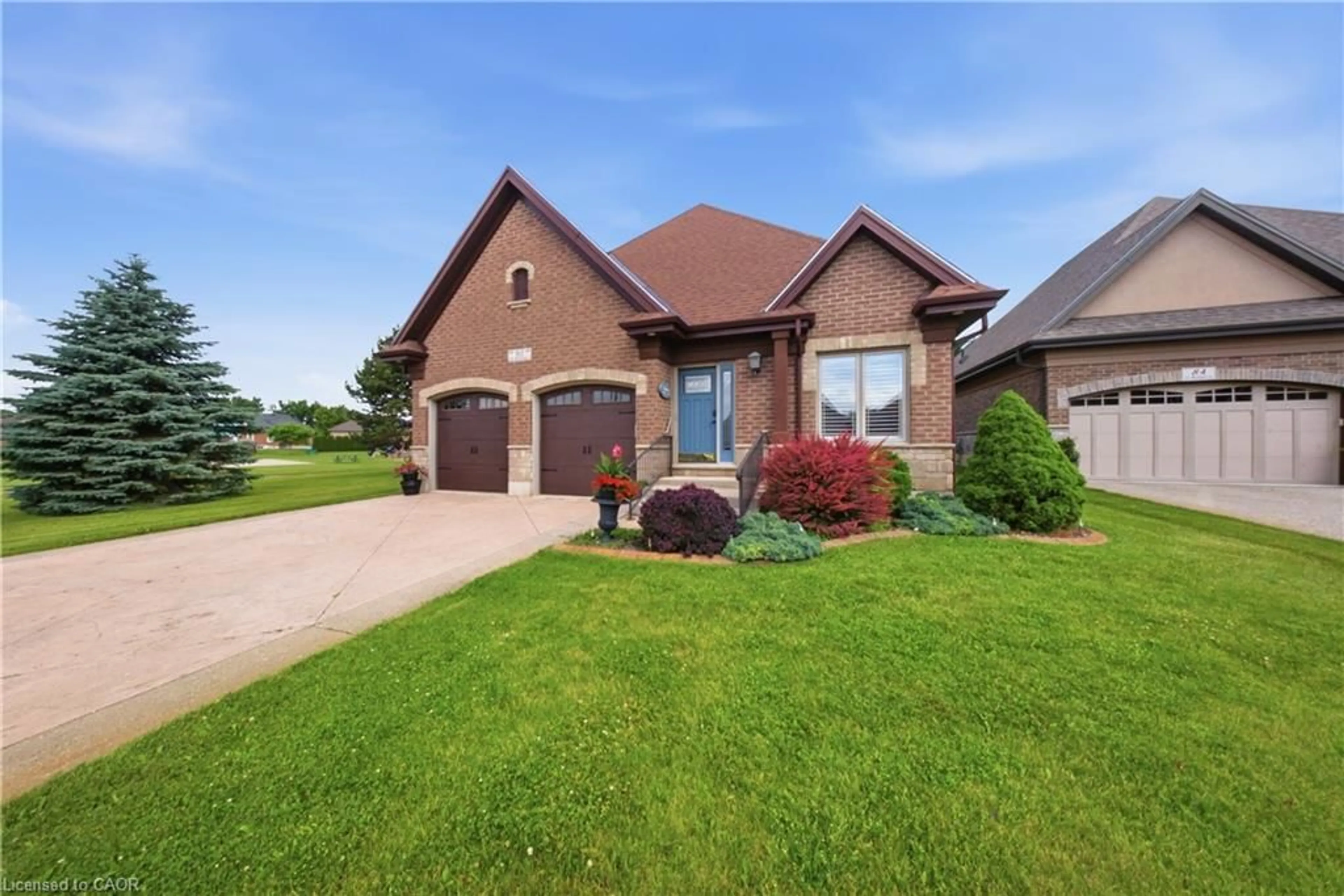 Home with brick exterior material, street for 80 St Michaels St, Delhi Ontario N4B 3C8