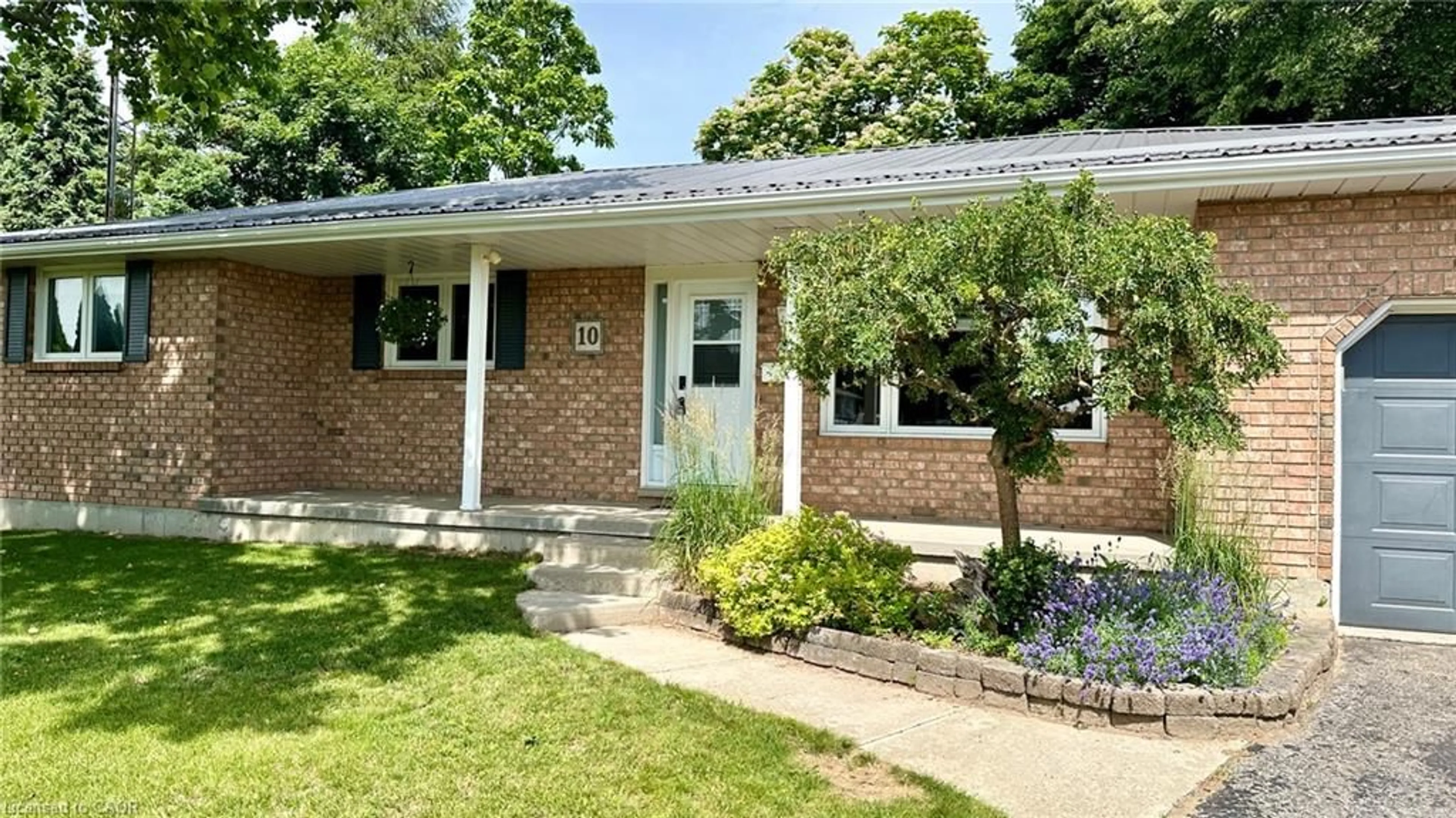 Home with brick exterior material, street for 10 Baltic Cir, Waterford Ontario N0E 1Y0