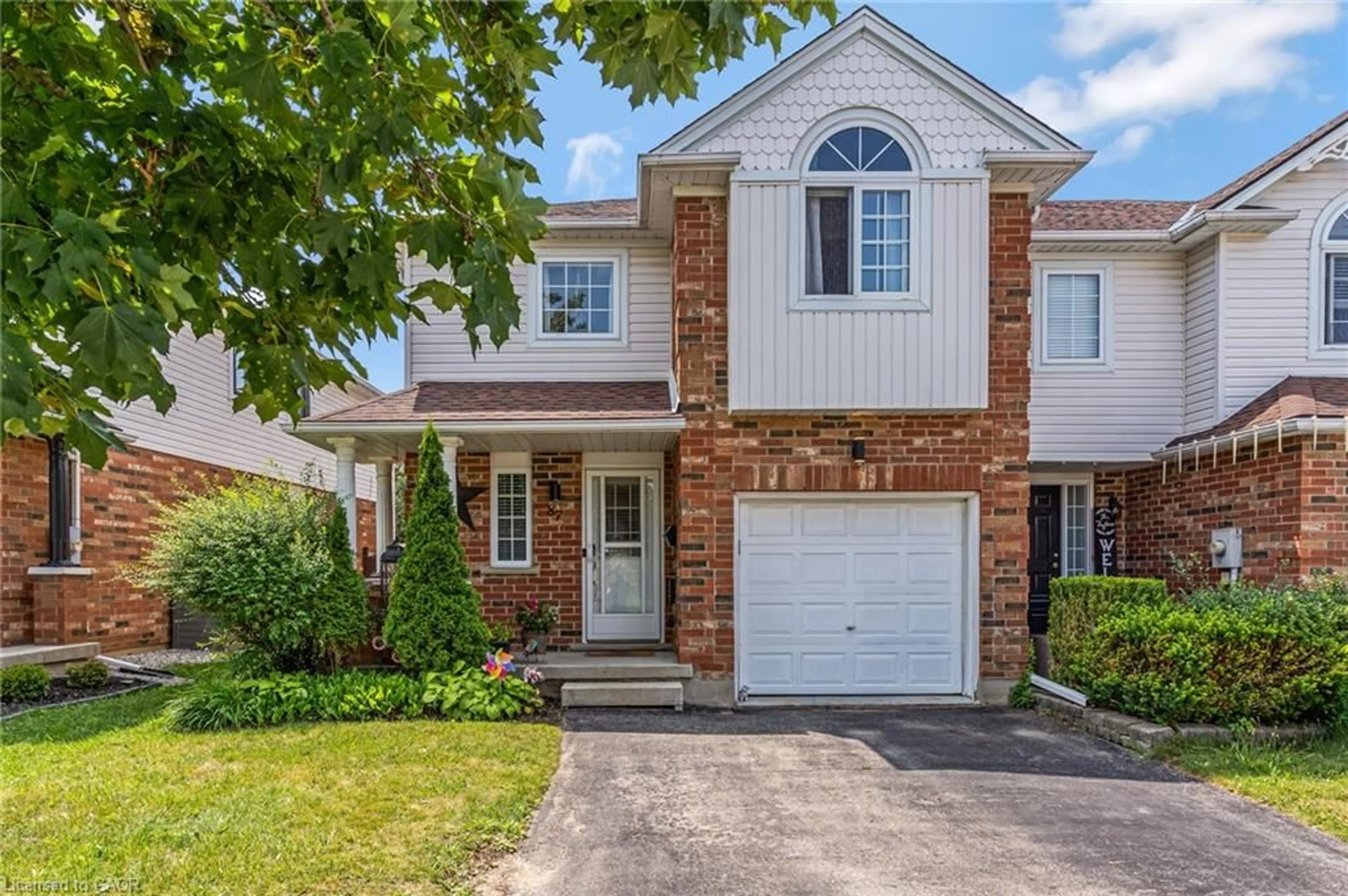 Home with brick exterior material, street for 87 Marston Cres, Cambridge Ontario N3C 4G3