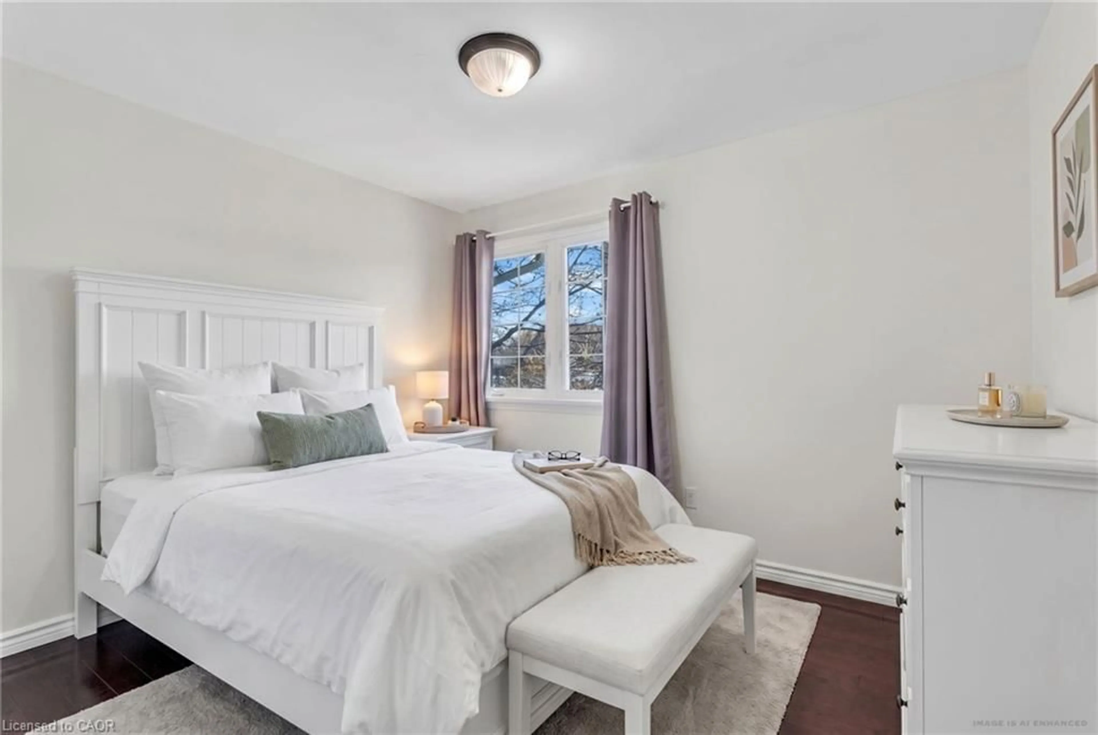 Bedroom with bed, unknown for 4519 Ontario St, Beamsville Ontario L0R 1B5