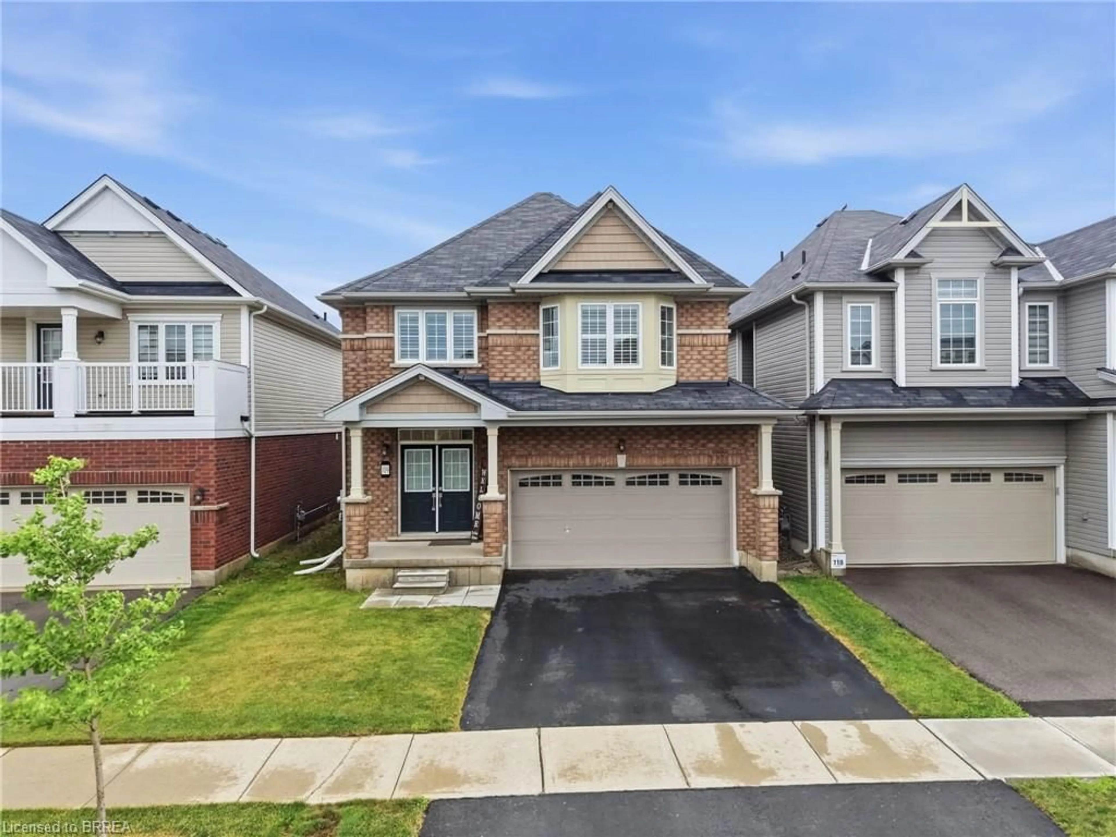 Home with brick exterior material, street for 109 Longboat Run, Brantford Ontario N3T 0R8