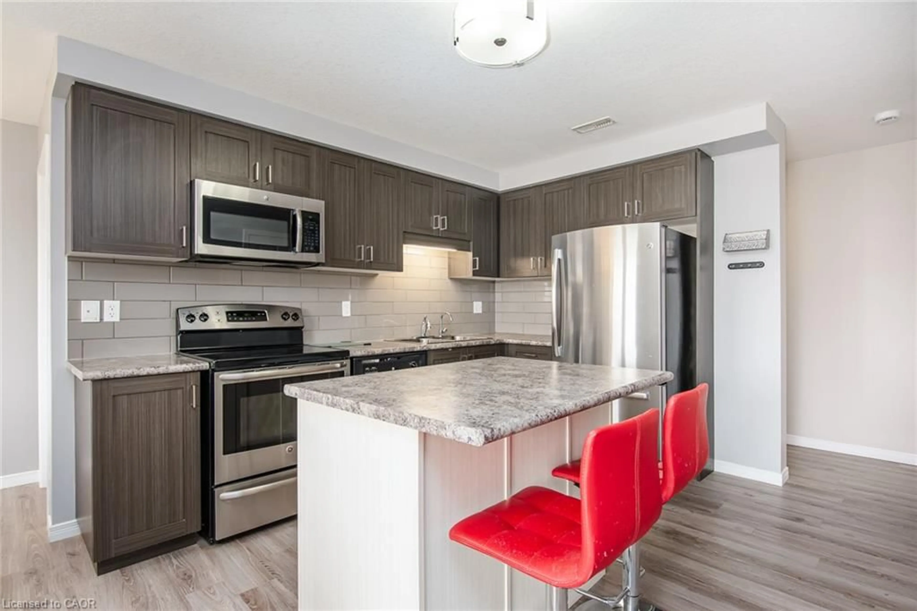 Open concept kitchen, unknown for 31 Sienna St #C, Kitchener Ontario N2R 1T7