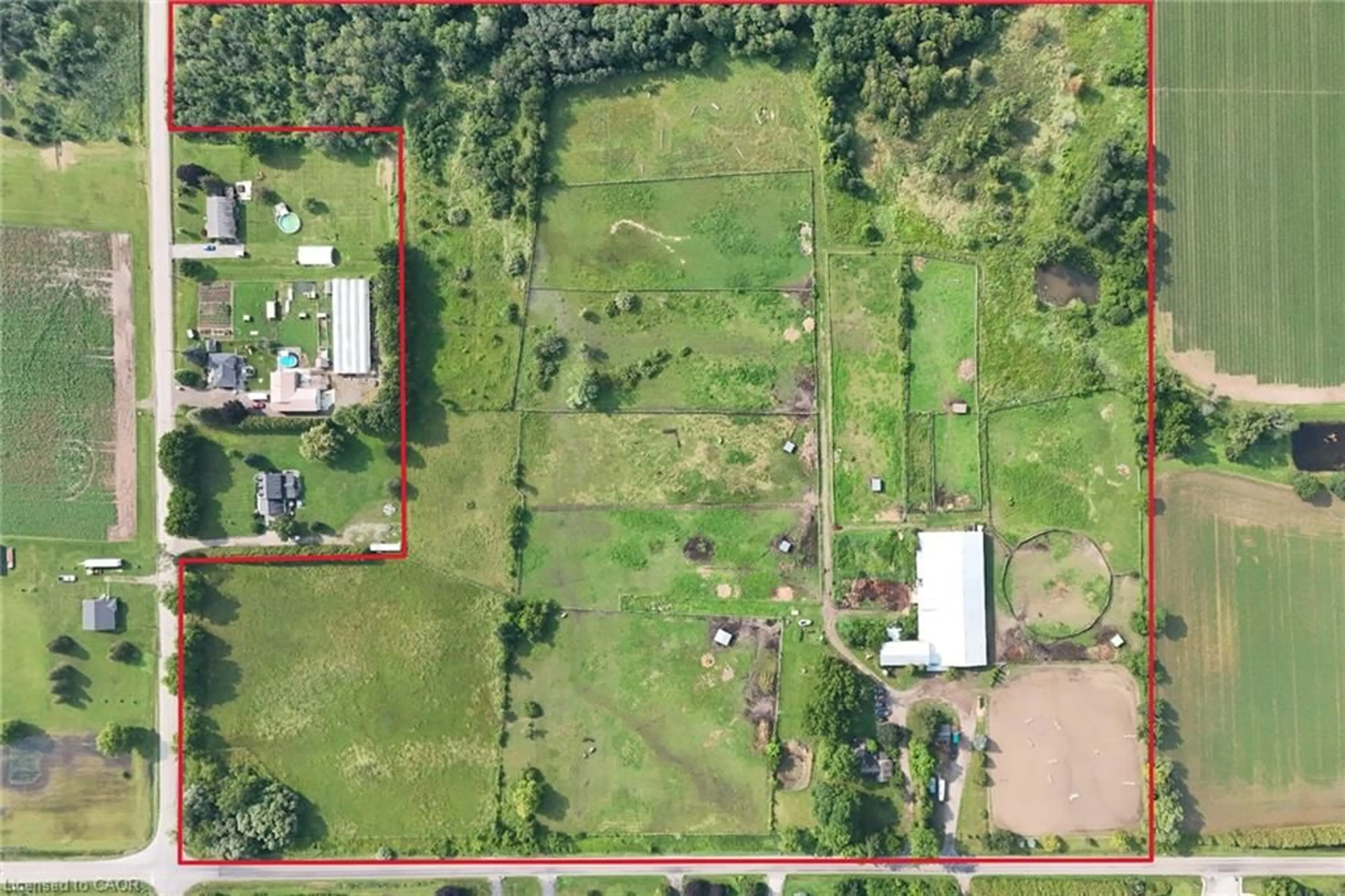 A pic from outside/outdoor area/front of a property/back of a property/a pic from drone, building for 1374 5th Concession Rd, Flamborough Ontario L0R 2H2
