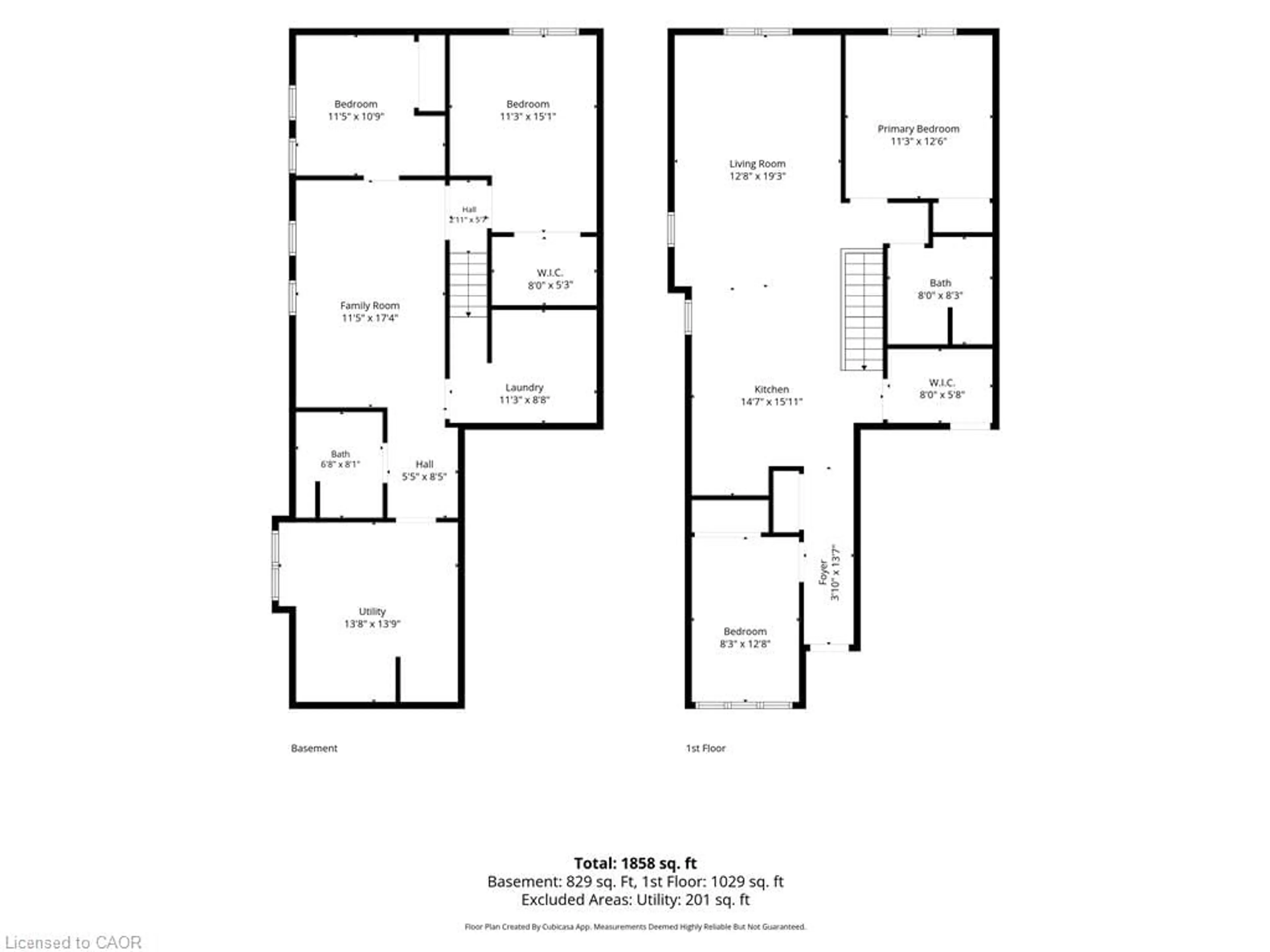 Floor plan for 561 Grey St, Brantford Ontario N3S 0C3