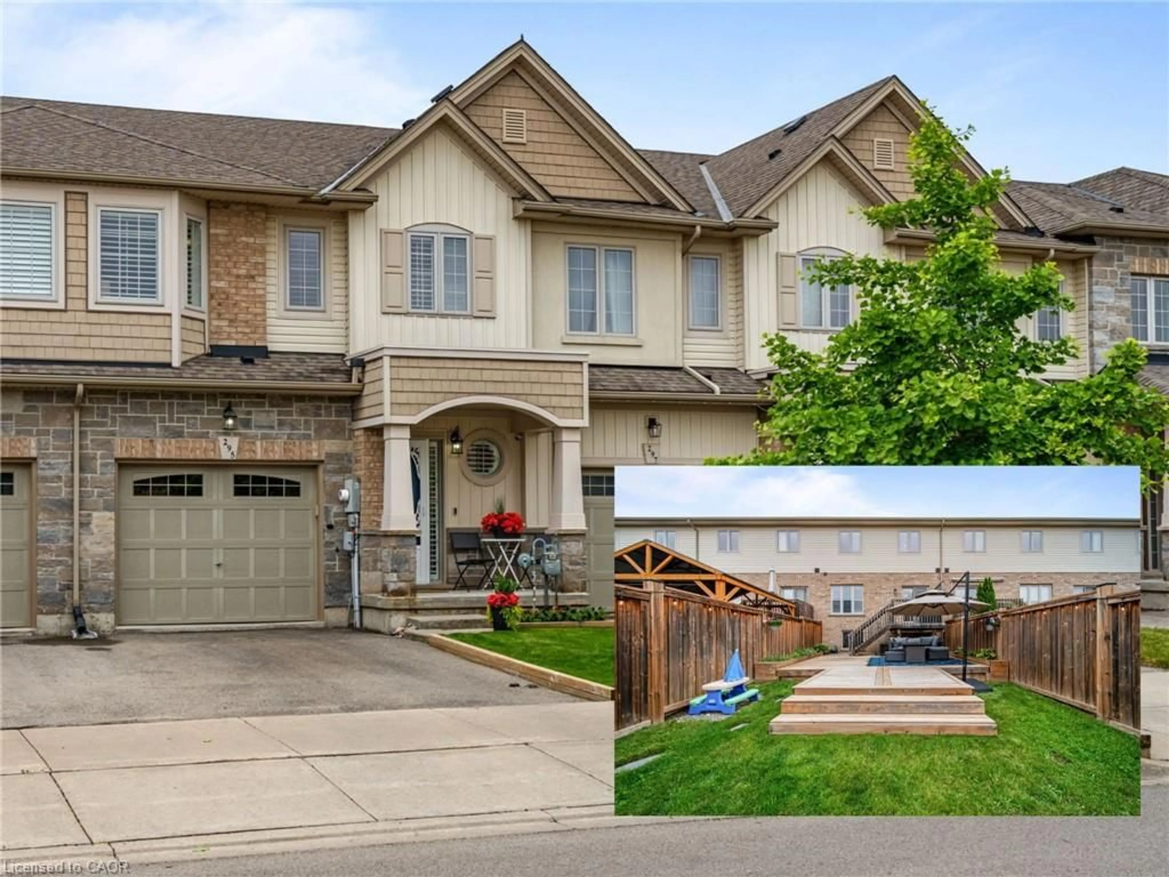 Home with brick exterior material, street for 295 Pumpkin Pass, Binbrook Ontario L0R 1C0