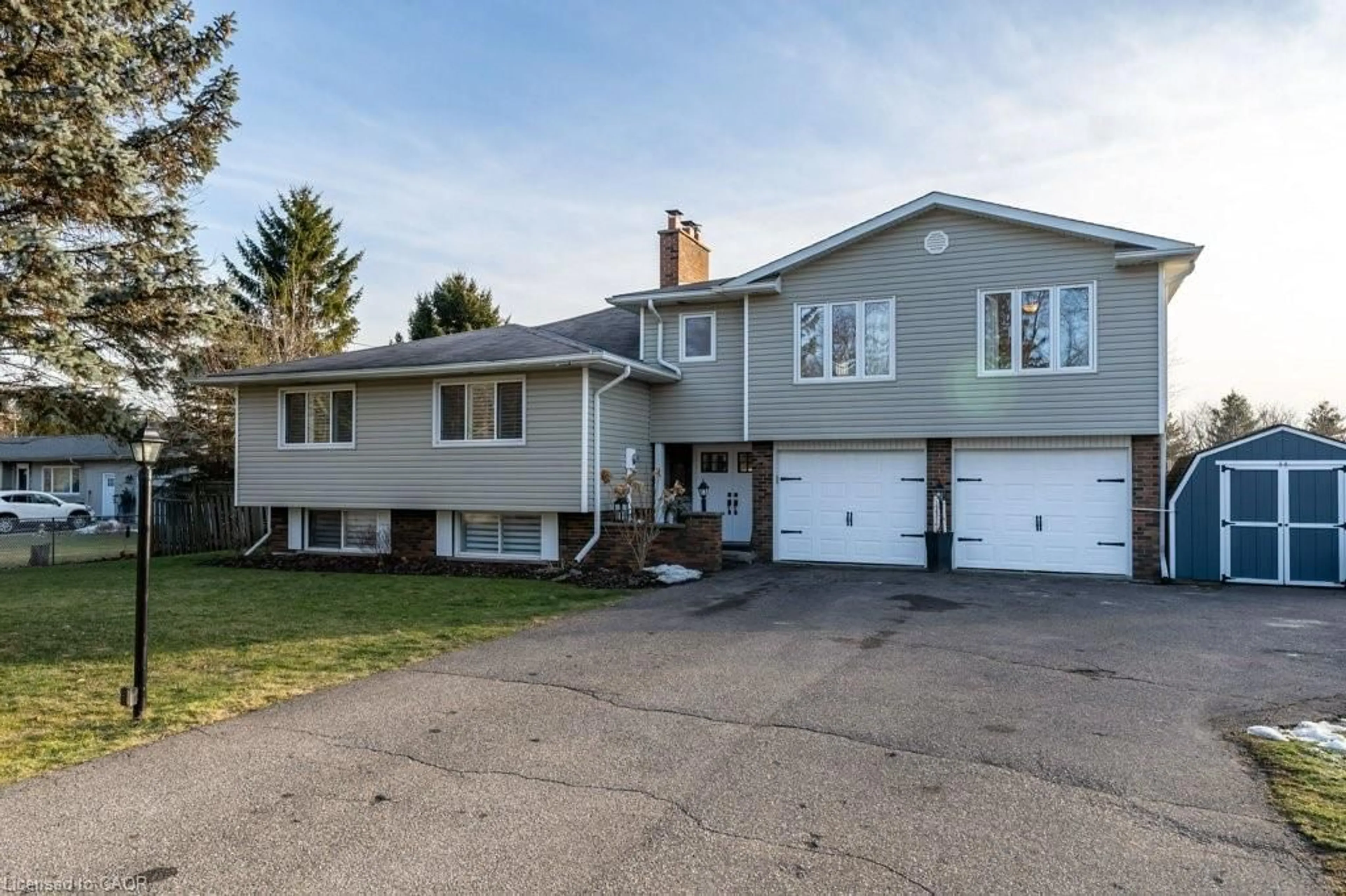 Home with vinyl exterior material, street for 9793 Dickenson Rd, Hamilton Ontario L0R 1W0