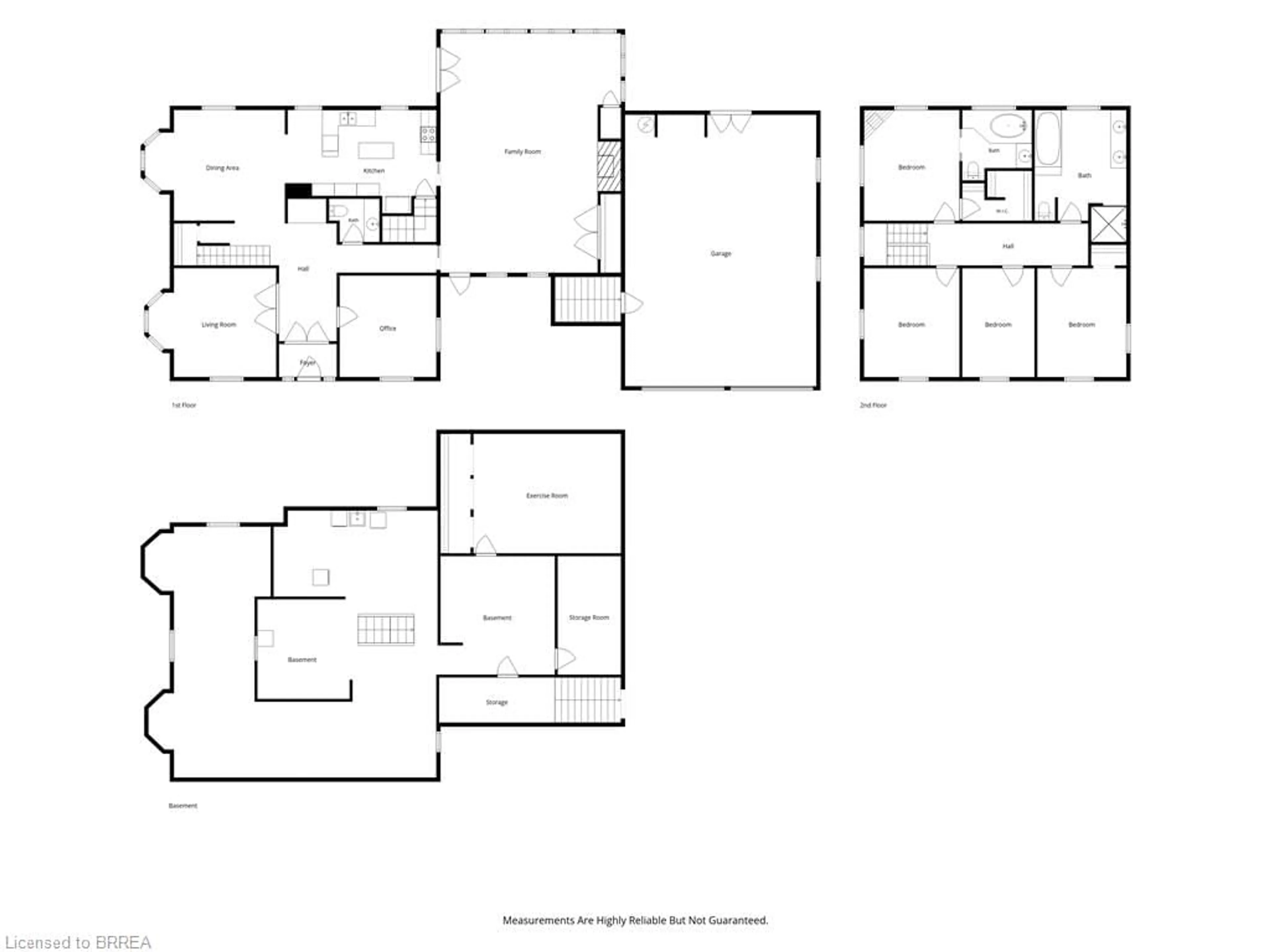 Floor plan for 25 Dunbar St, Glen Morris Ontario N0B 1W0