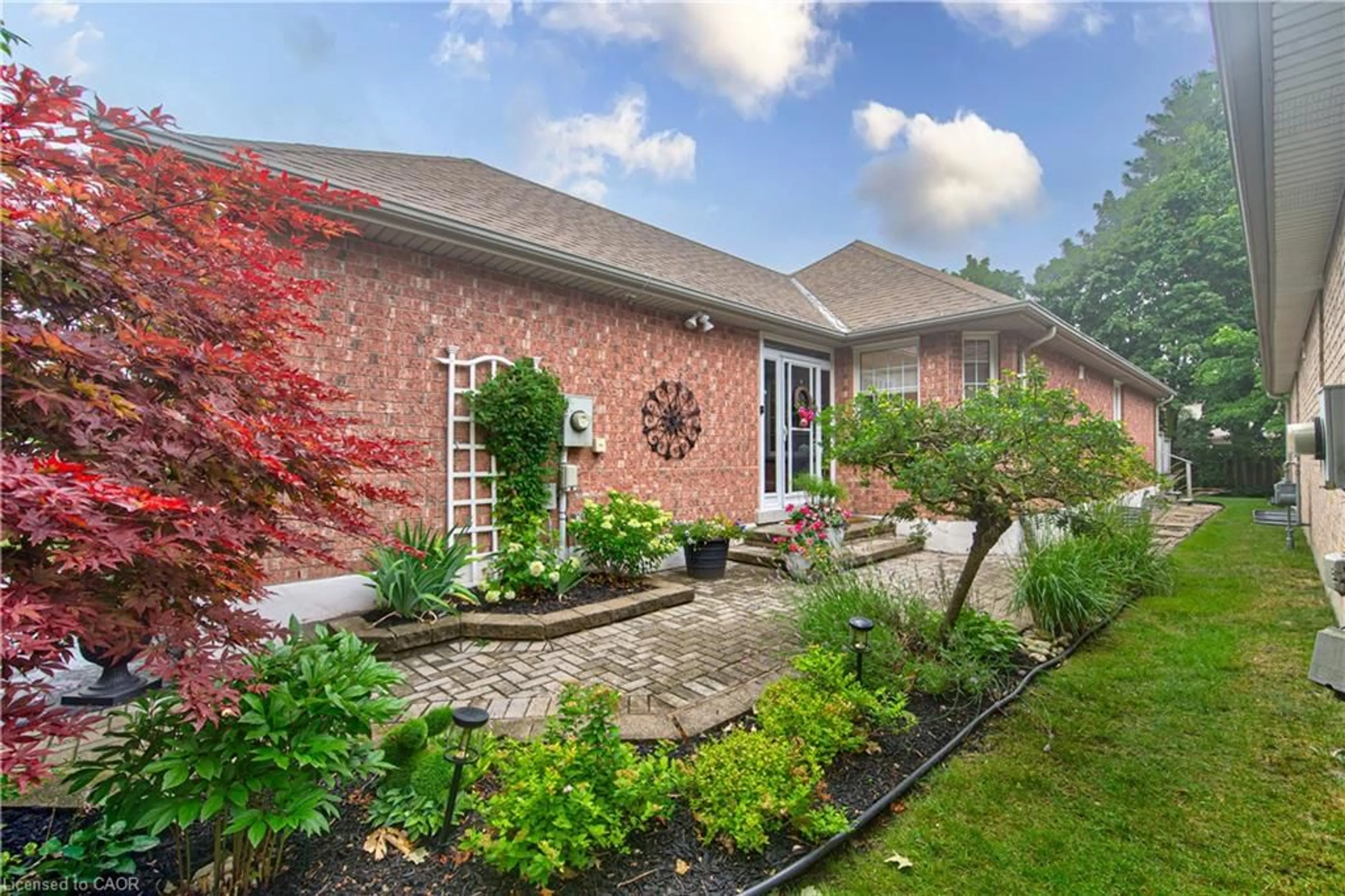 Home with brick exterior material, street for 418 Sandbanks Cres, Waterloo Ontario N2V 2H2