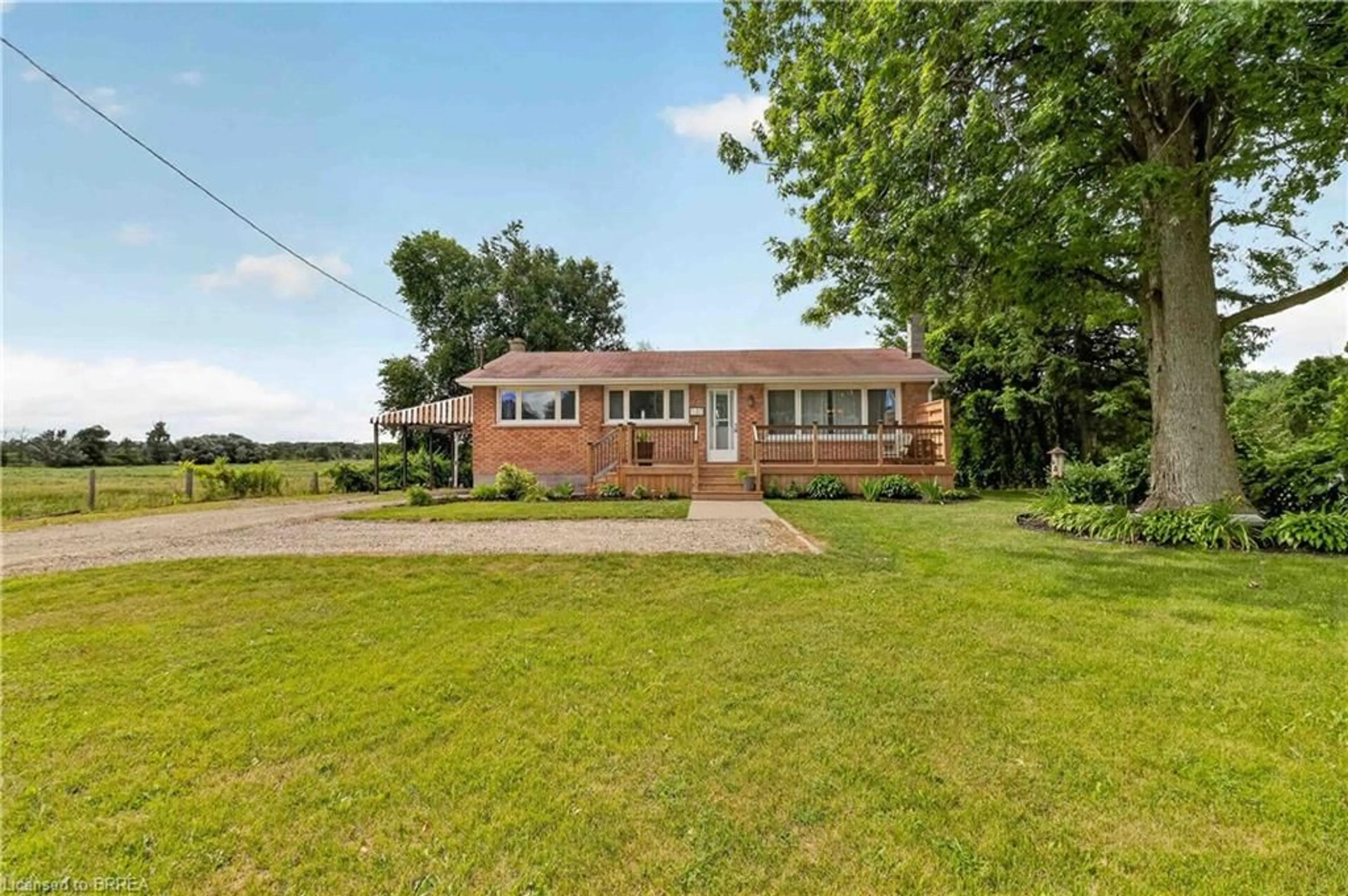 A pic from outside/outdoor area/front of a property/back of a property/a pic from drone, unknown for 137 Hwy 53 Rd, Burford Ontario N0E 1A0