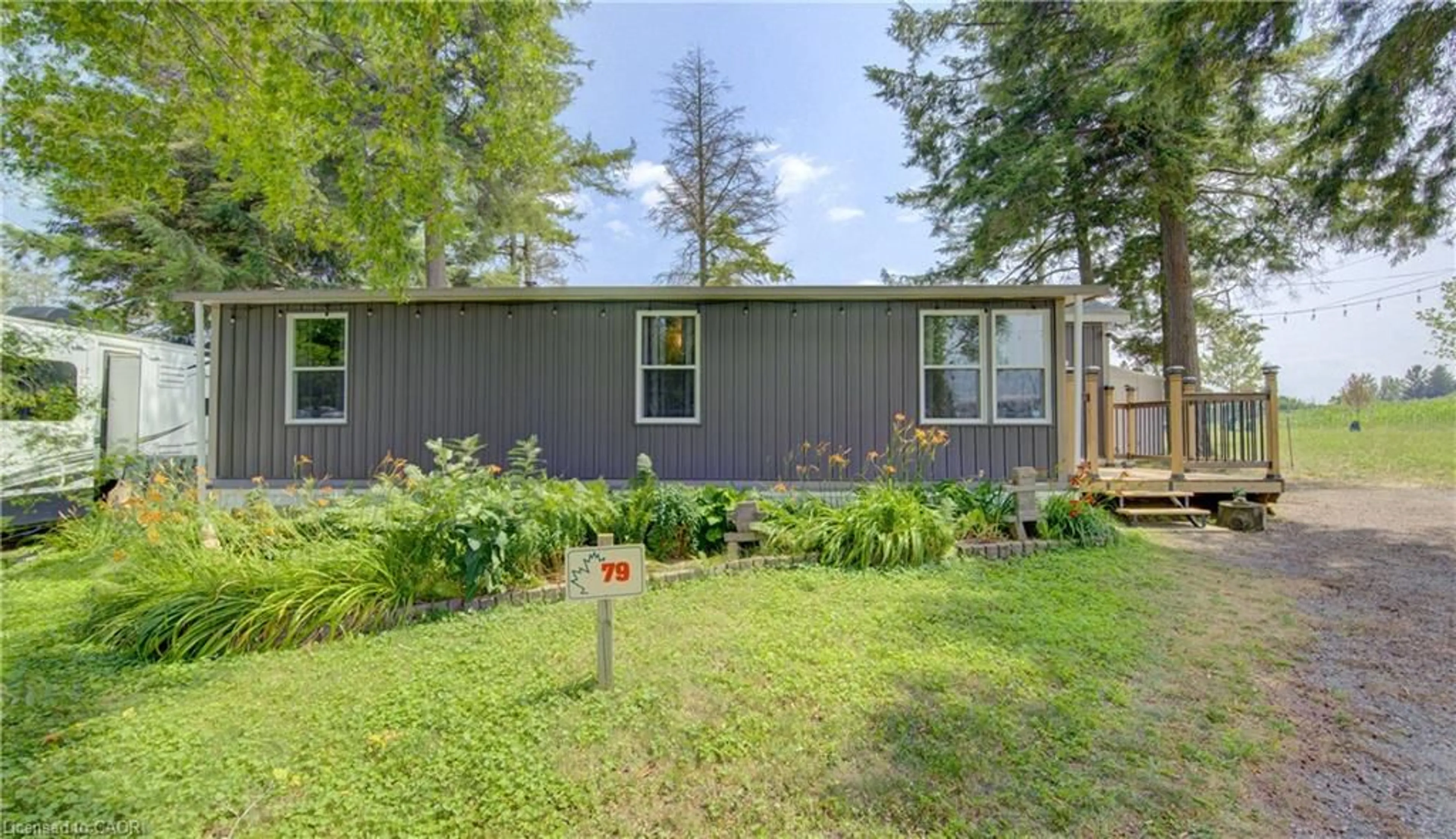 Home with vinyl exterior material, street for 580 Beaver Creek Rd #79, Waterloo Ontario N2J 3Z4
