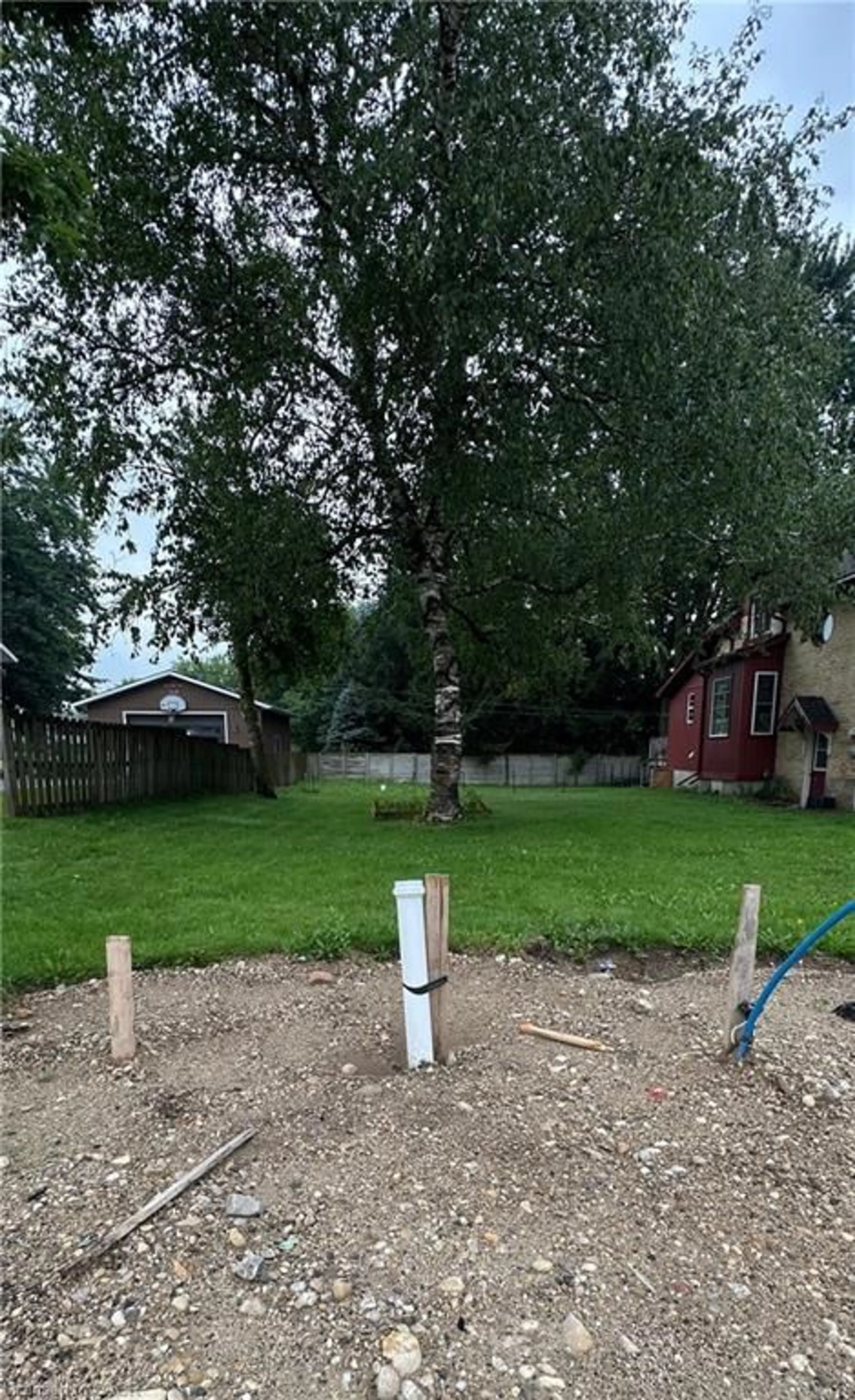 A pic from outside/outdoor area/front of a property/back of a property/a pic from drone, forest/trees view for 554 Main St, Palmerston Ontario N0G 2P0