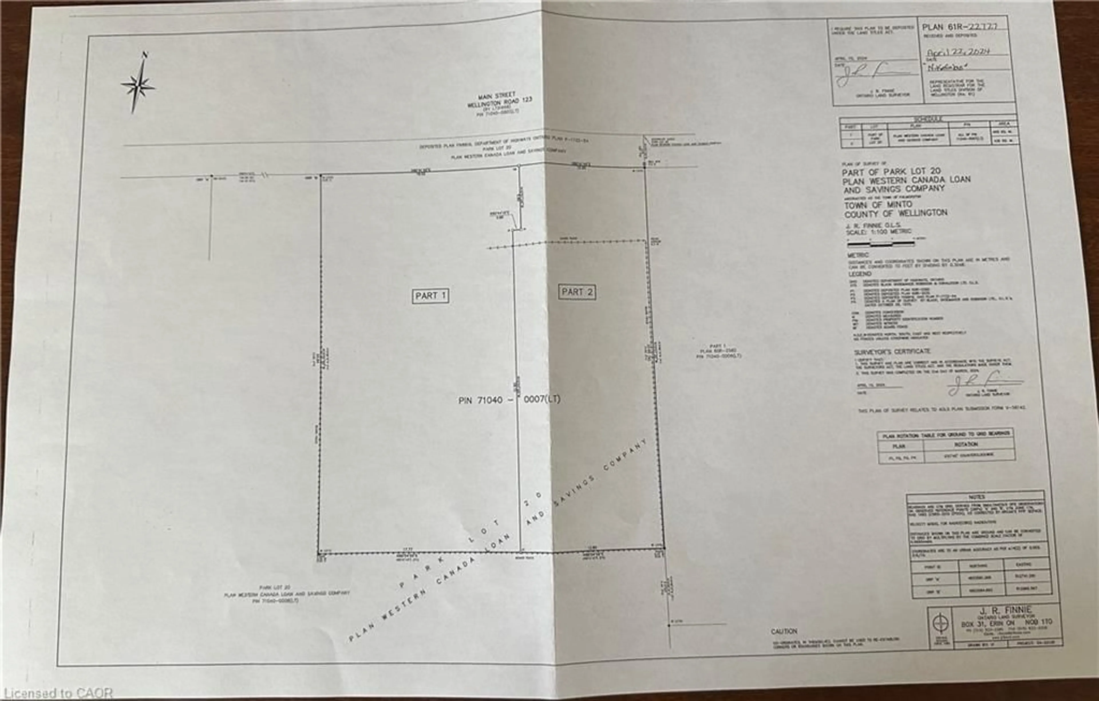 Floor plan for 554 Main St, Palmerston Ontario N0G 2P0