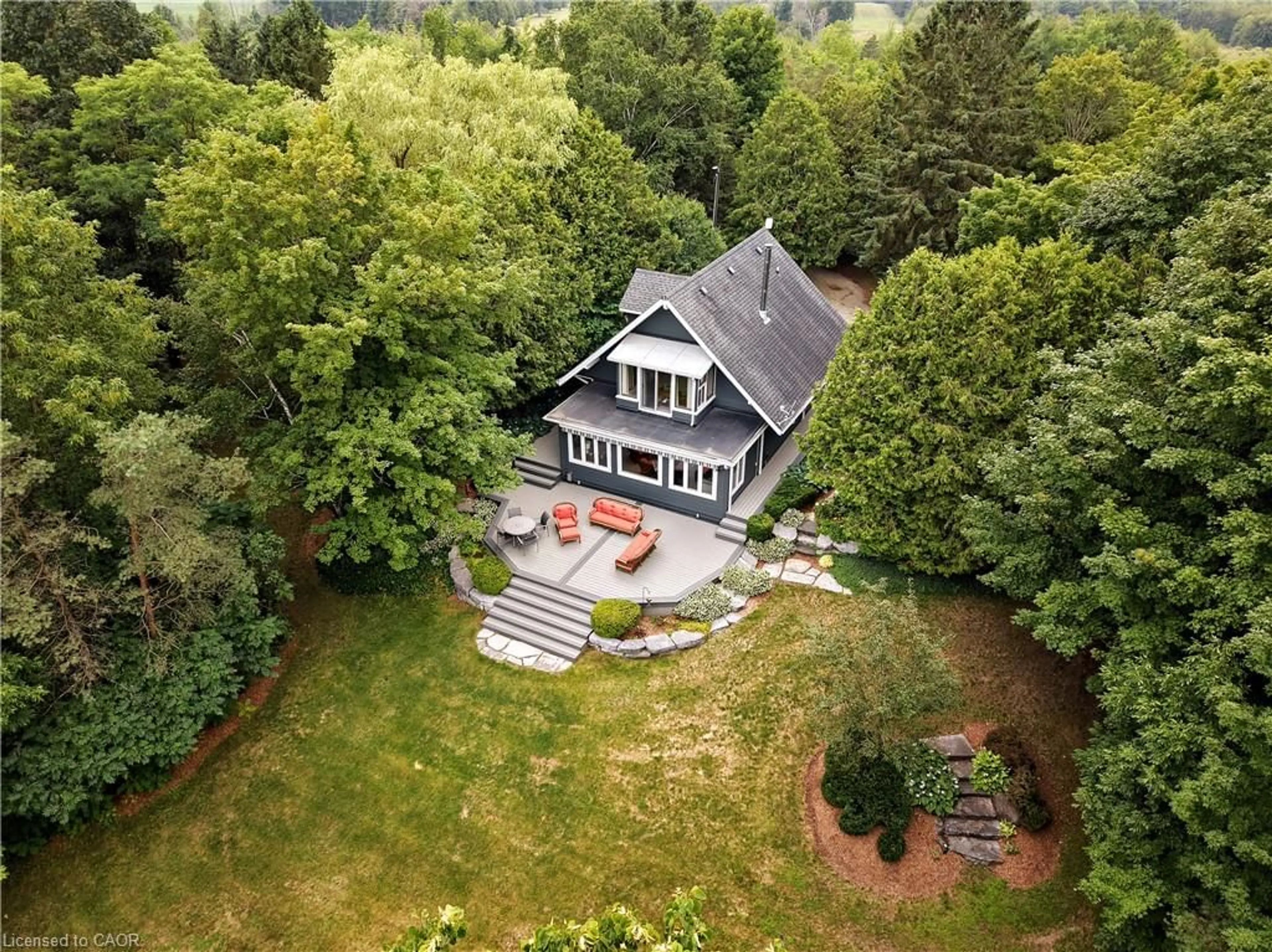 A pic from outside/outdoor area/front of a property/back of a property/a pic from drone, unknown for 123083 Southgate Rd 12, Wellington North Ontario N0G 2L0