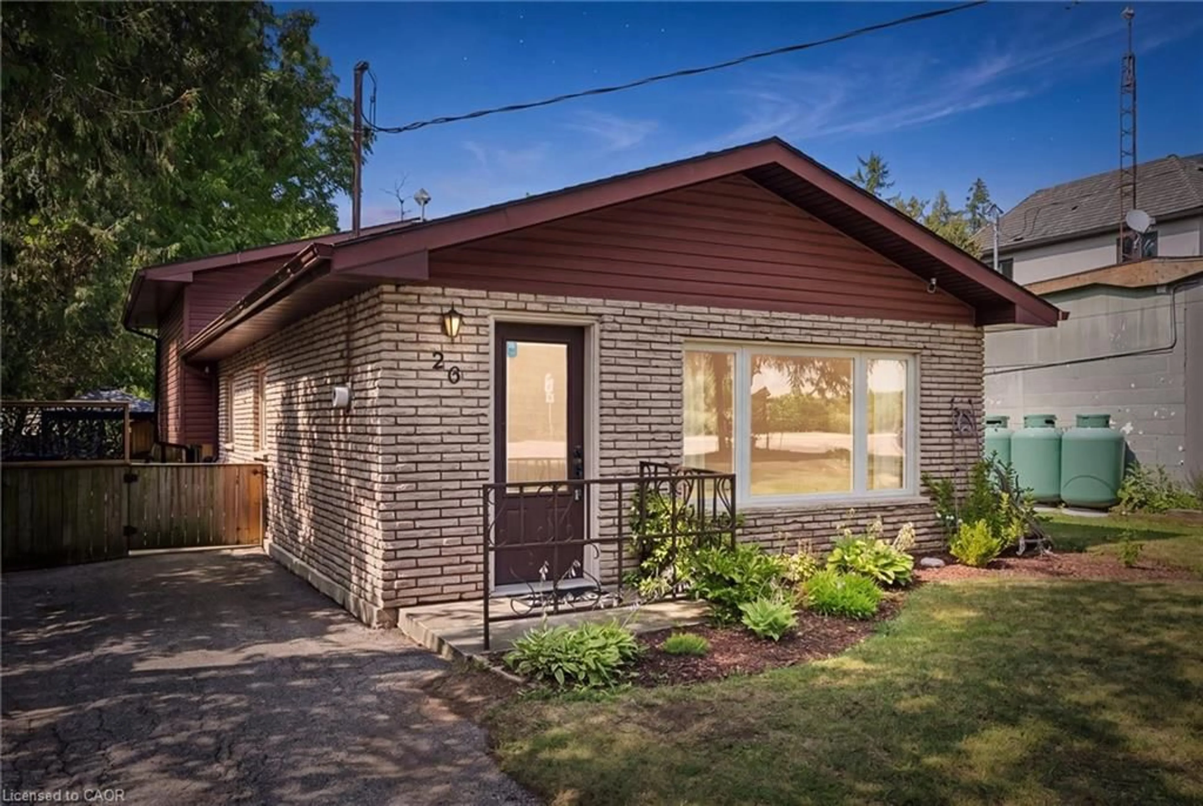 Home with brick exterior material, street for 26 Lake Rd, Puslinch Ontario N3C 2V4