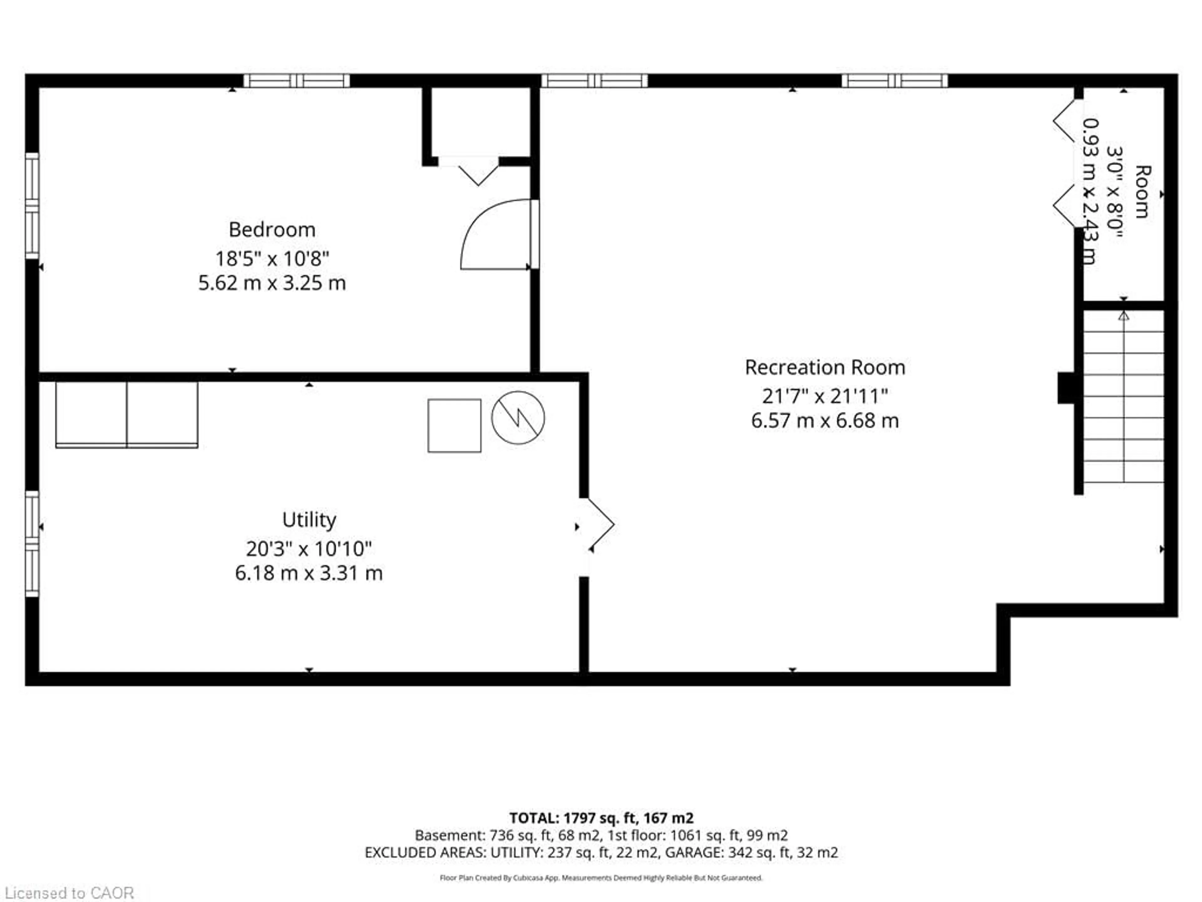 Floor plan for 50 Bee St, Booth's Harbour Ontario N0E 1P0