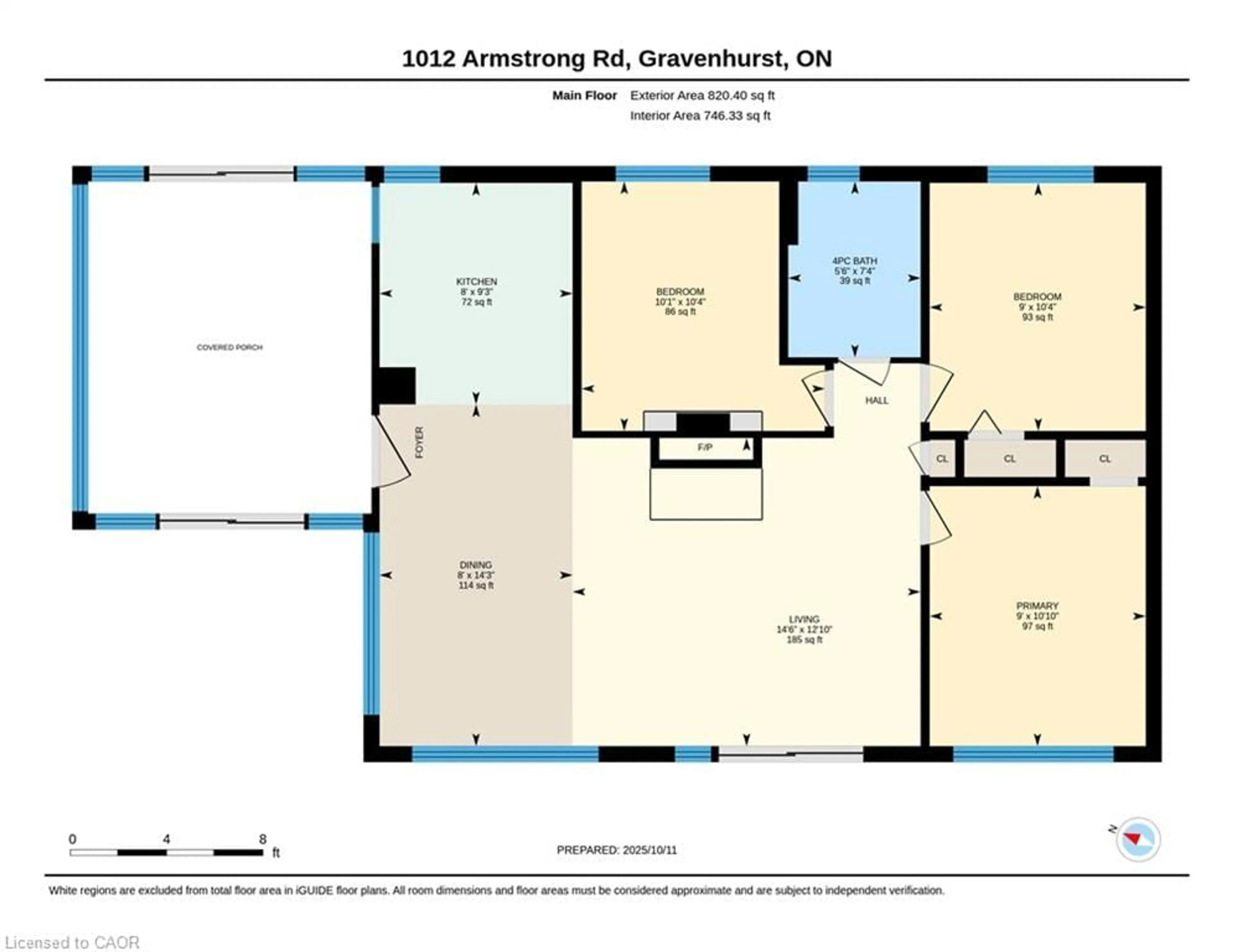 Floor plan for 1012 Armstrong Rd, Gravenhurst Ontario P0E 1G0
