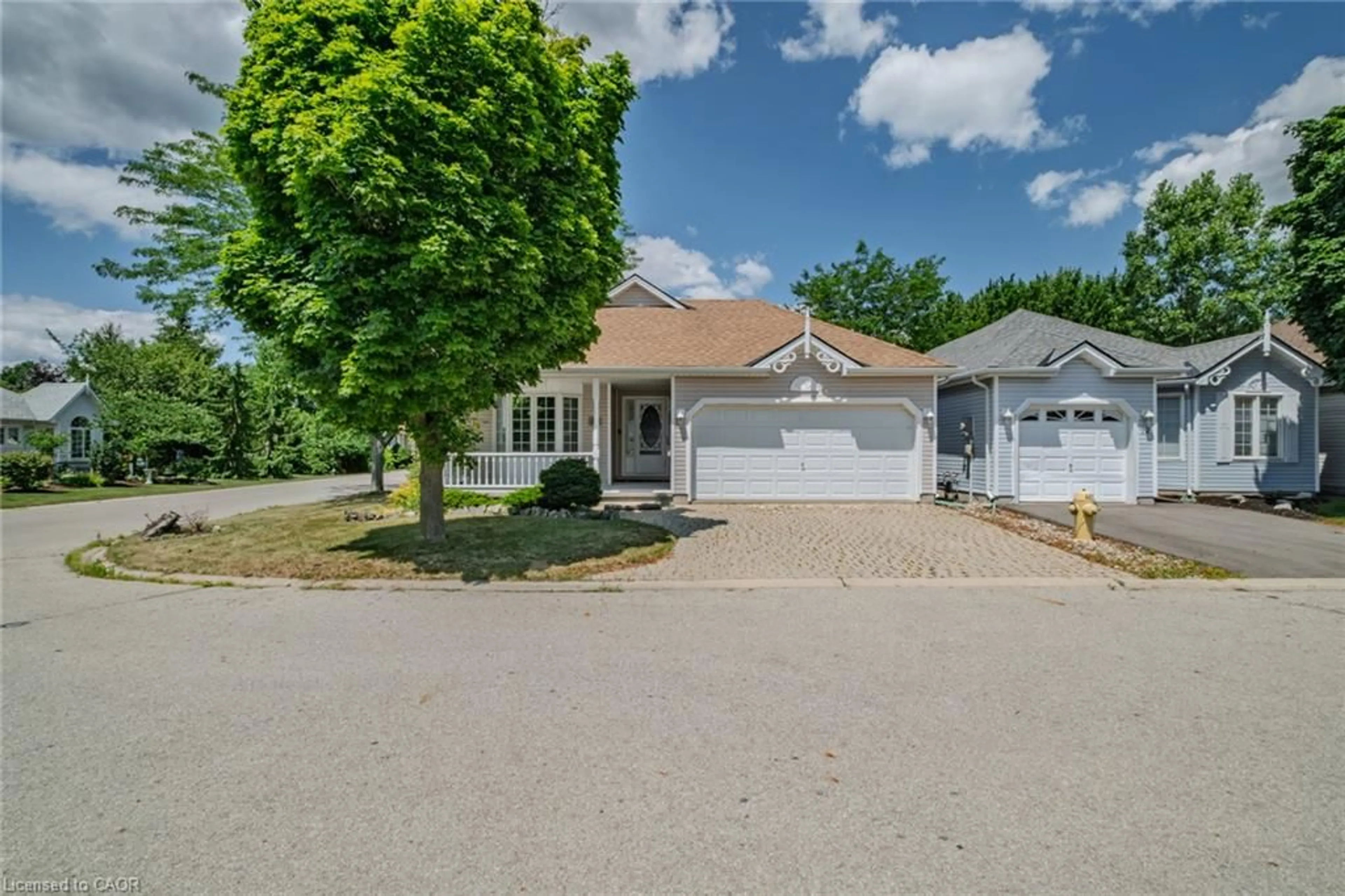 A pic from outside/outdoor area/front of a property/back of a property/a pic from drone, street for 14 Aspen Lane, Port Rowan Ontario N0E 1M0