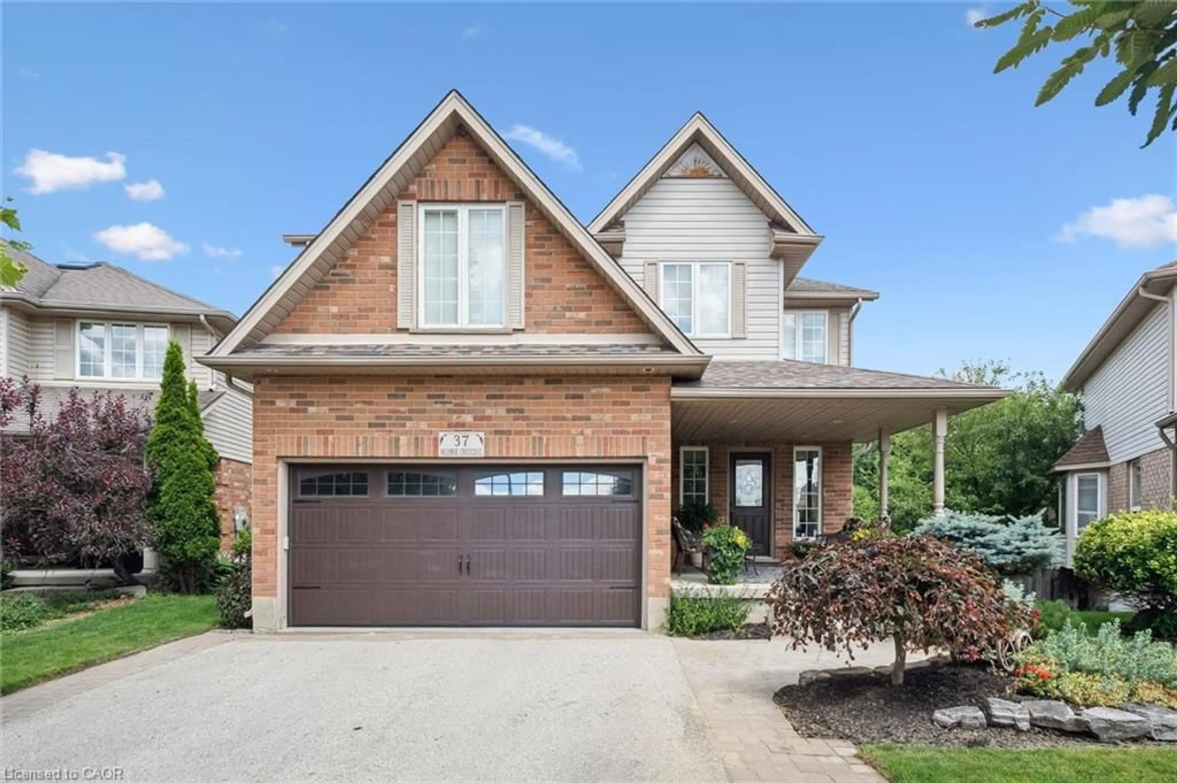 Home with brick exterior material, street for 37 Munroe Cres, Guelph Ontario N1G 5E5