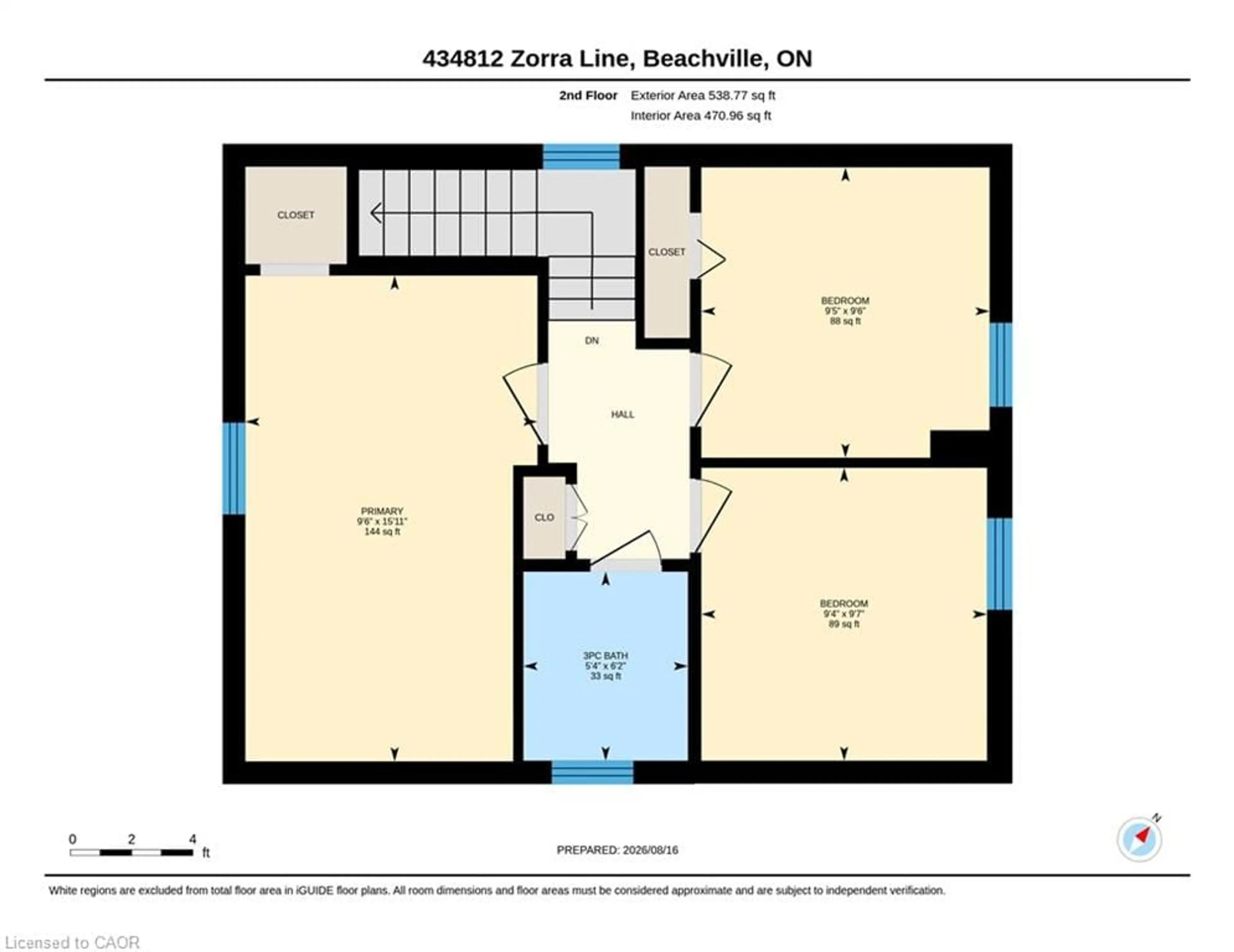Floor plan for 434812 Zorra Line, Beachville Ontario N0J 1A0