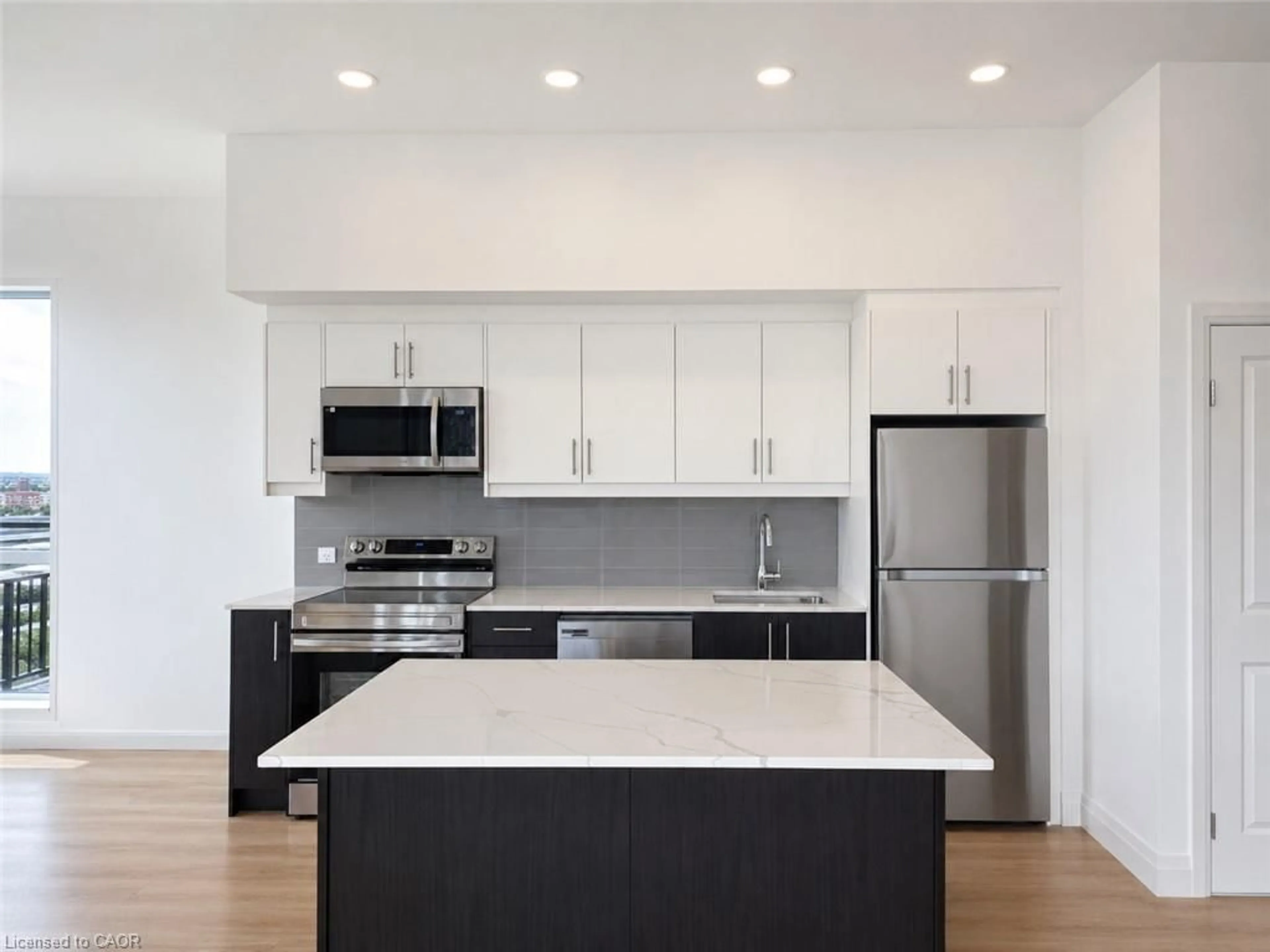 Open concept kitchen, unknown for 1333 Weber St #104, Kitchener Ontario N2A 1C2