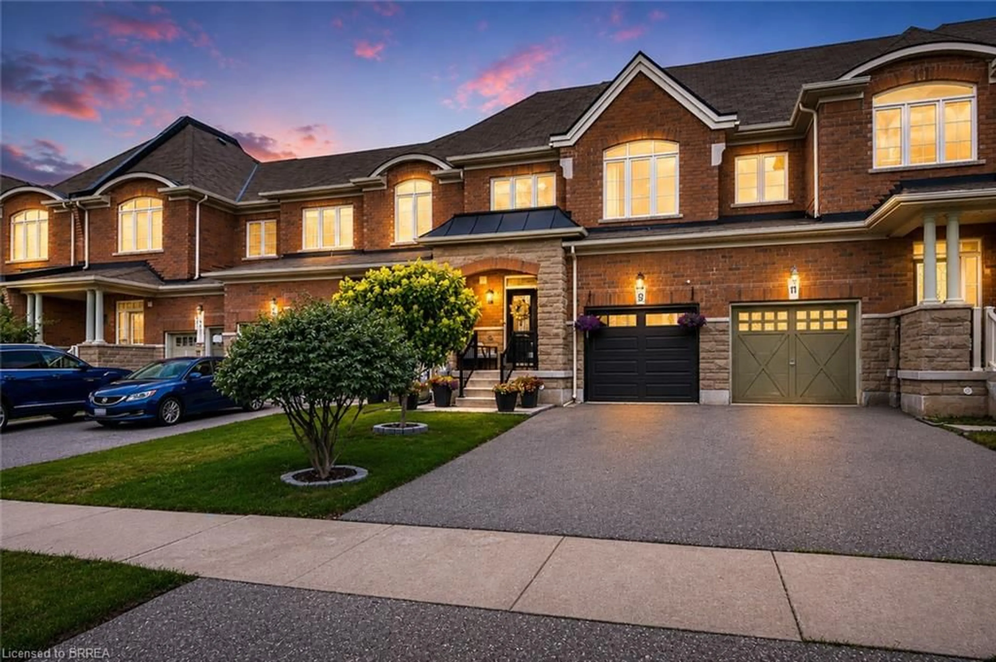 Home with brick exterior material, street for 9 Mclaughlin Ave, Milton Ontario L9T 8J3