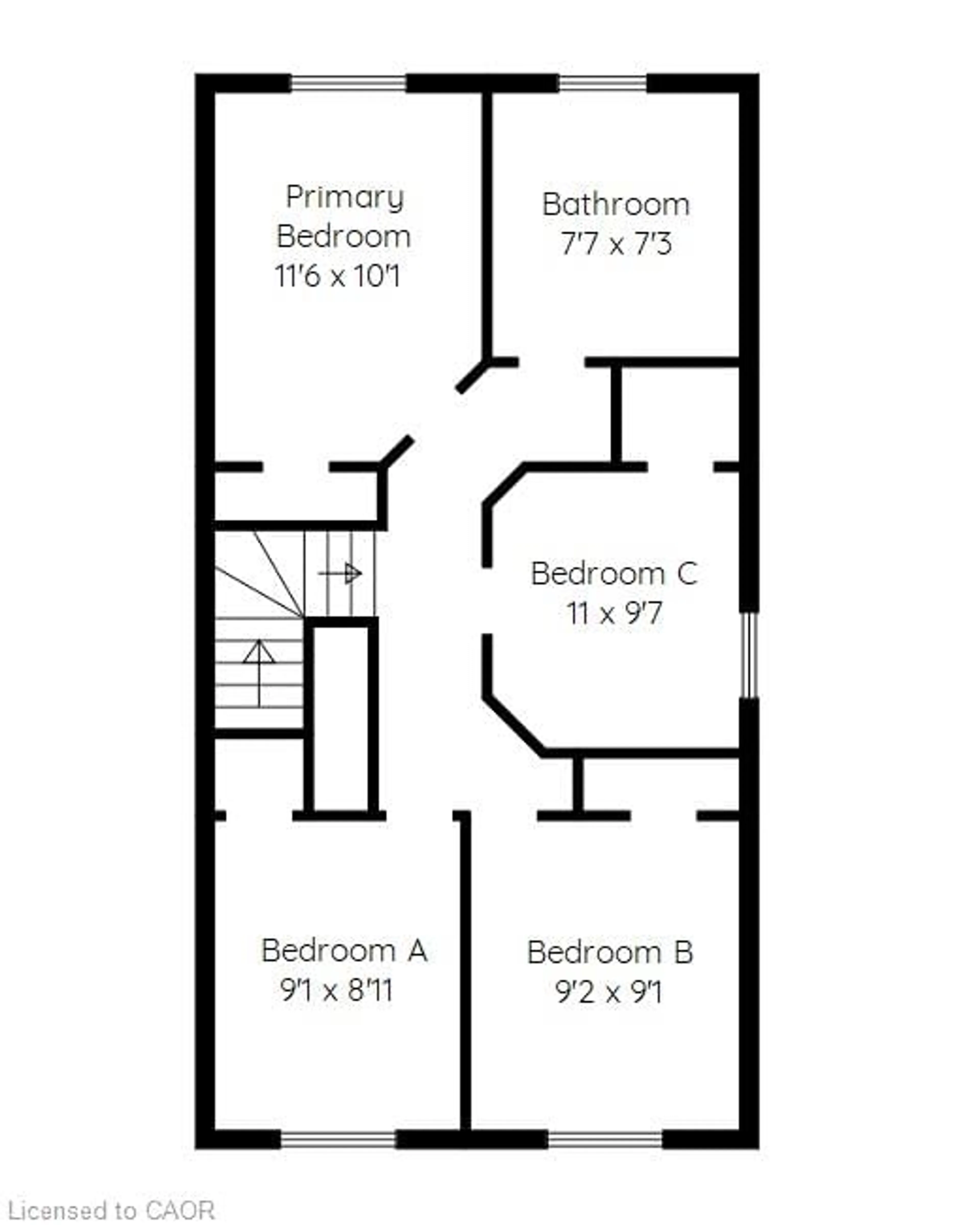 Floor plan for 26 Brantdale Ave, Hamilton Ontario L9C 1B7
