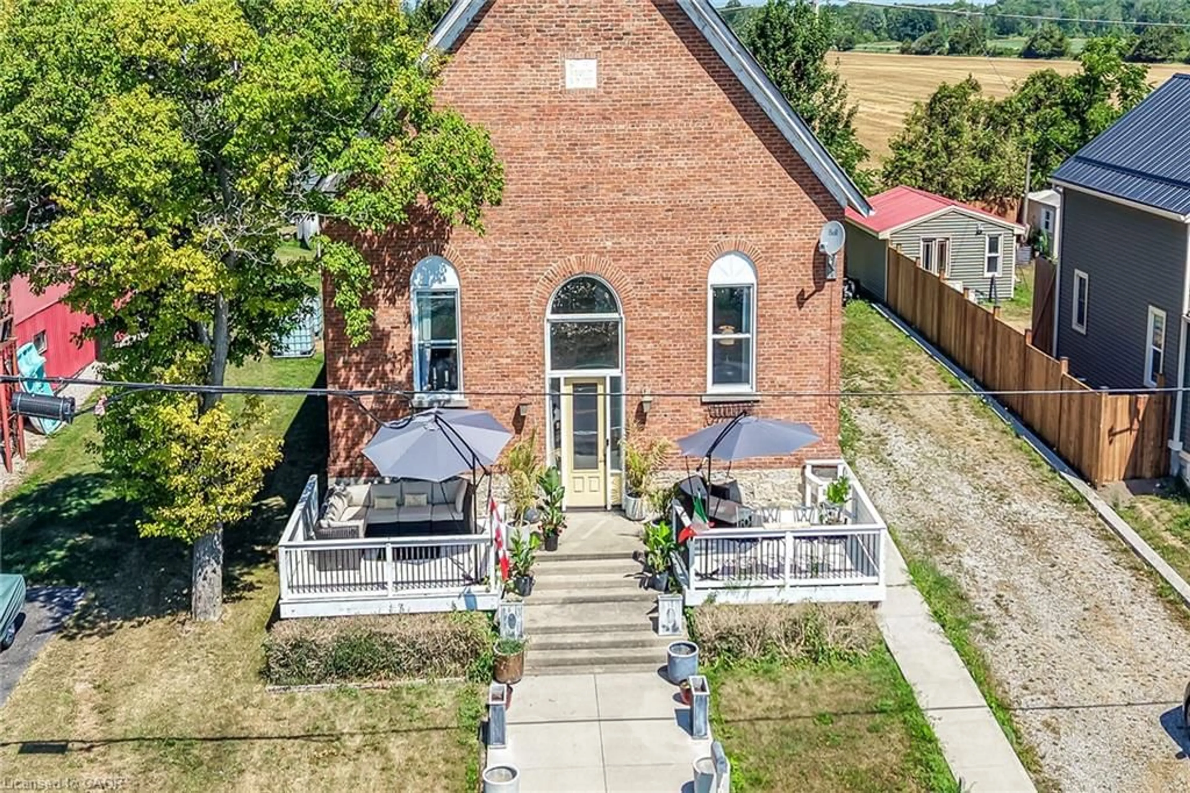 A pic from outside/outdoor area/front of a property/back of a property/a pic from drone, building for 2687 North Shore Dr, Lowbanks Ontario N0A 1K0