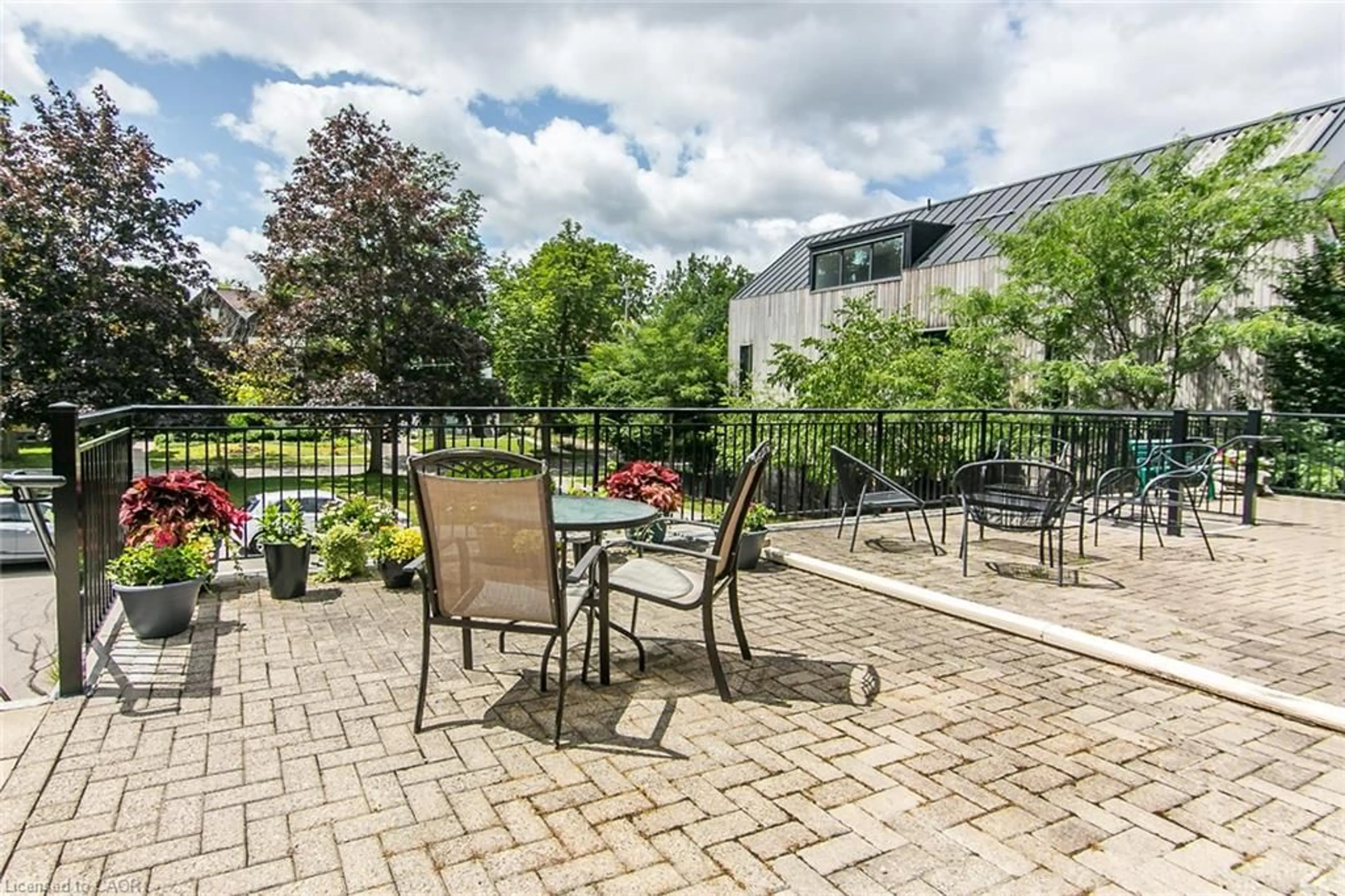 Patio, street for 28 Ahrens St #D, Kitchener Ontario N2H 4B7