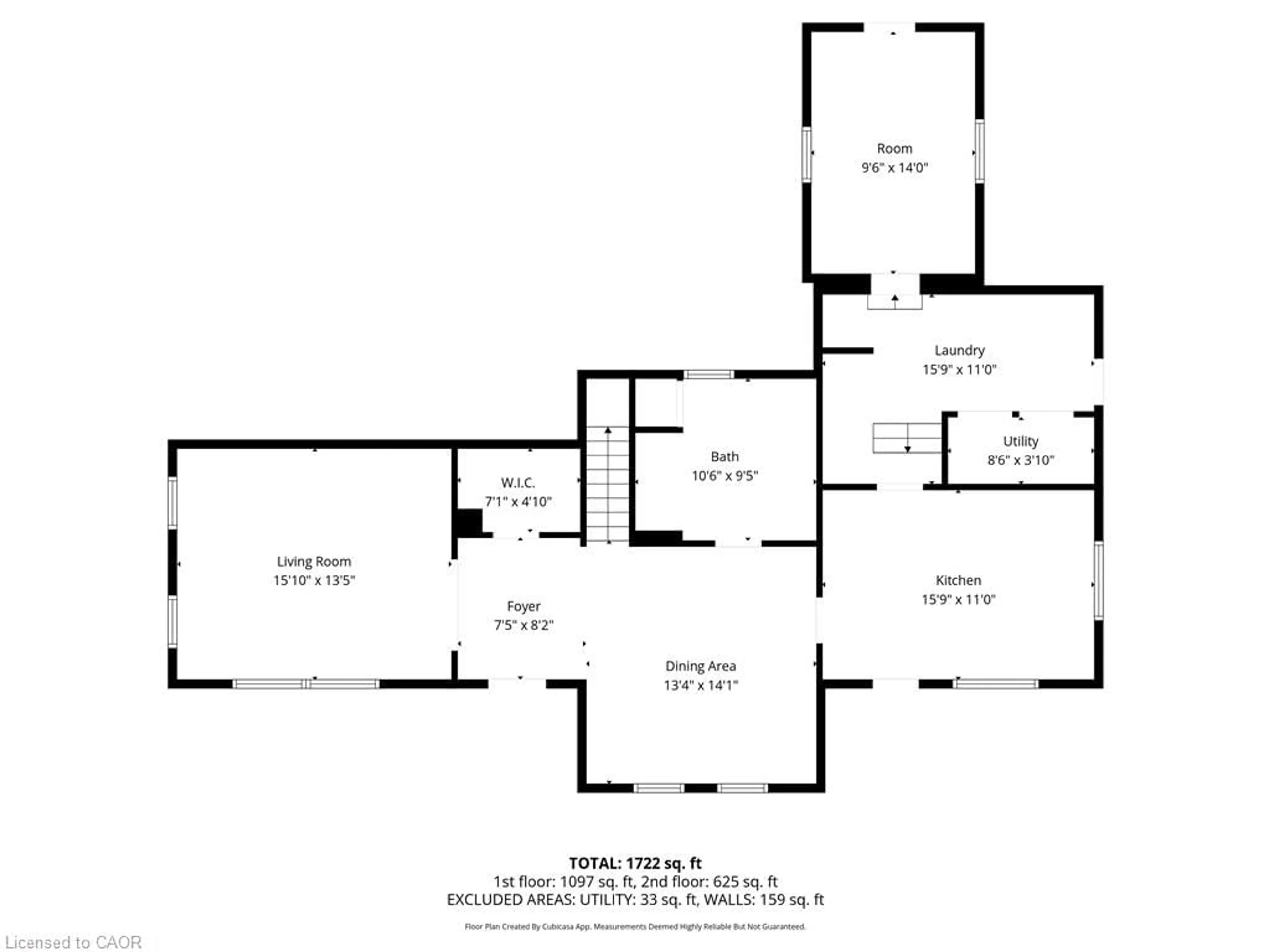 Floor plan for 53 Young Rd, Dunnville Ontario N1A 2W7